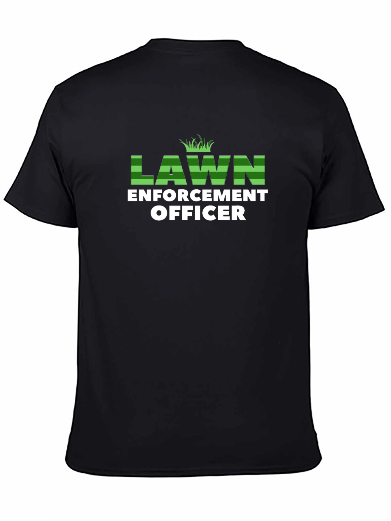 Lawn Enforcement Officer Graphic T-Shirt