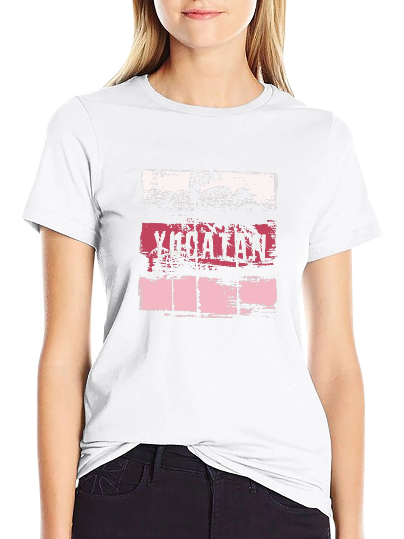 Yucatan Palm Tree Graphic T-Shirt