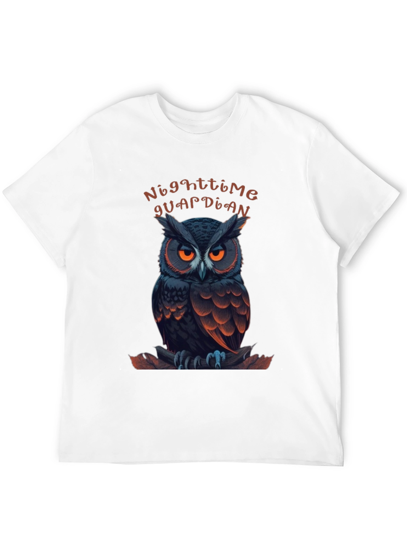 Nighttime Guardian Owl Graphic Tee