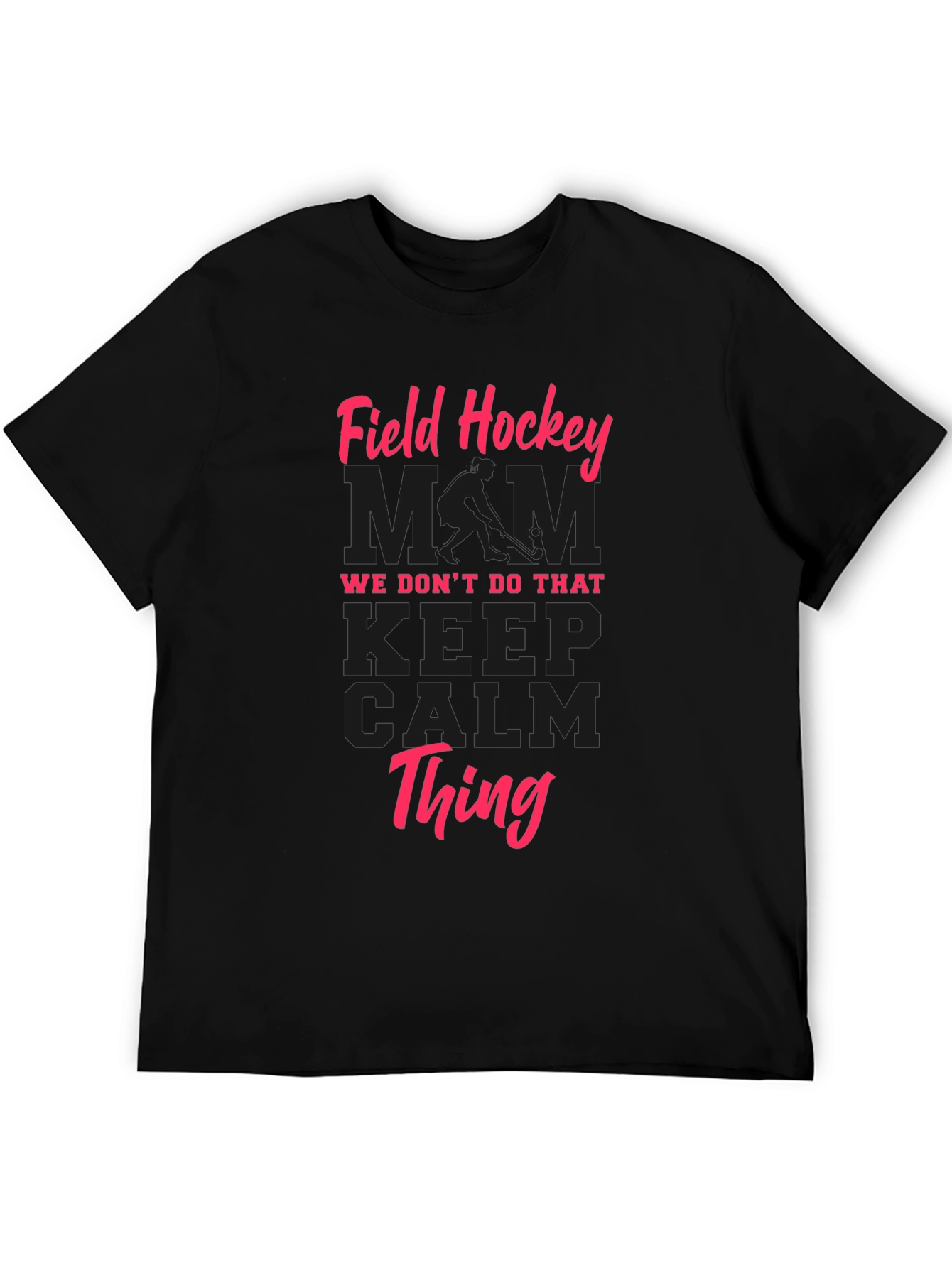 Field Hockey Mom Graphic T-Shirt