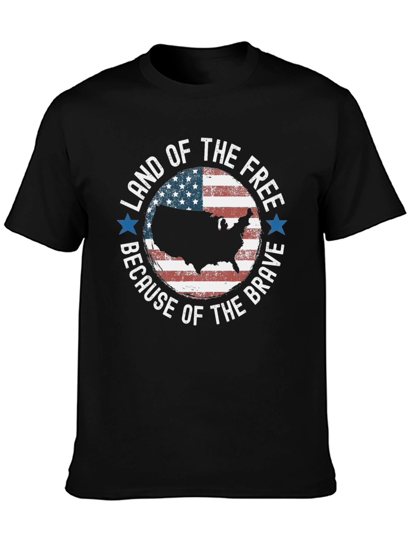 Land of the Free Patriotic T-Shirt