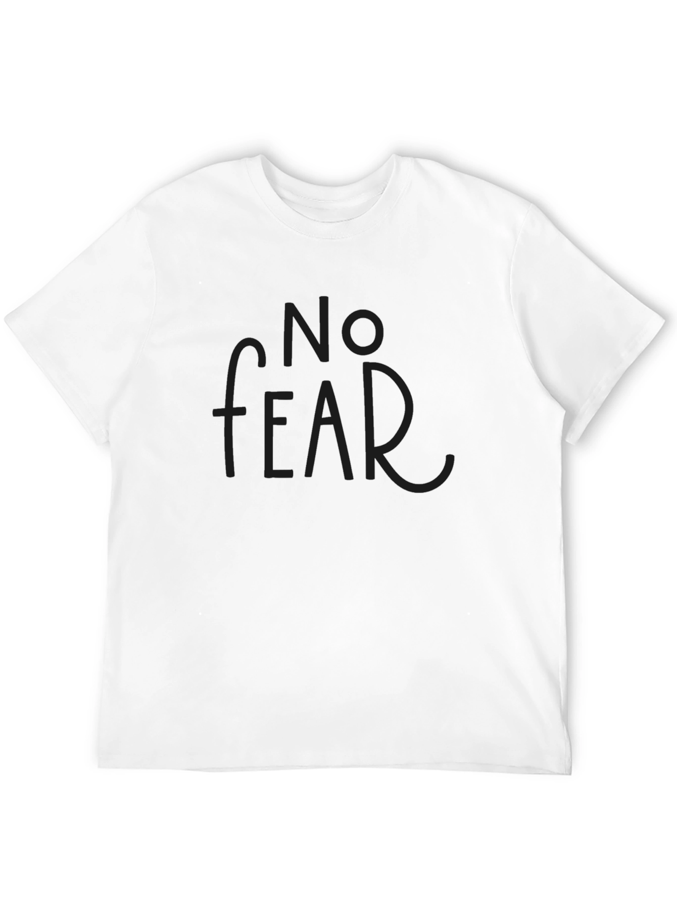 No Fear Black Graphic Tee