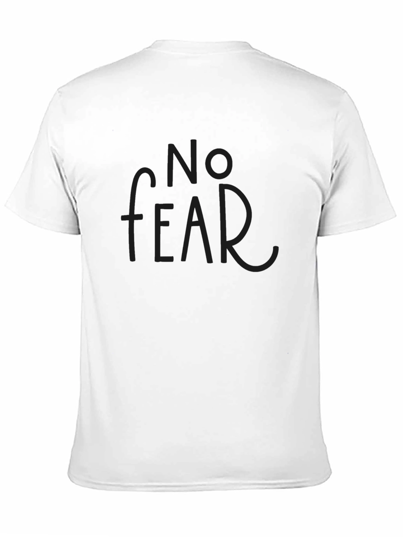 No Fear Black Graphic Tee
