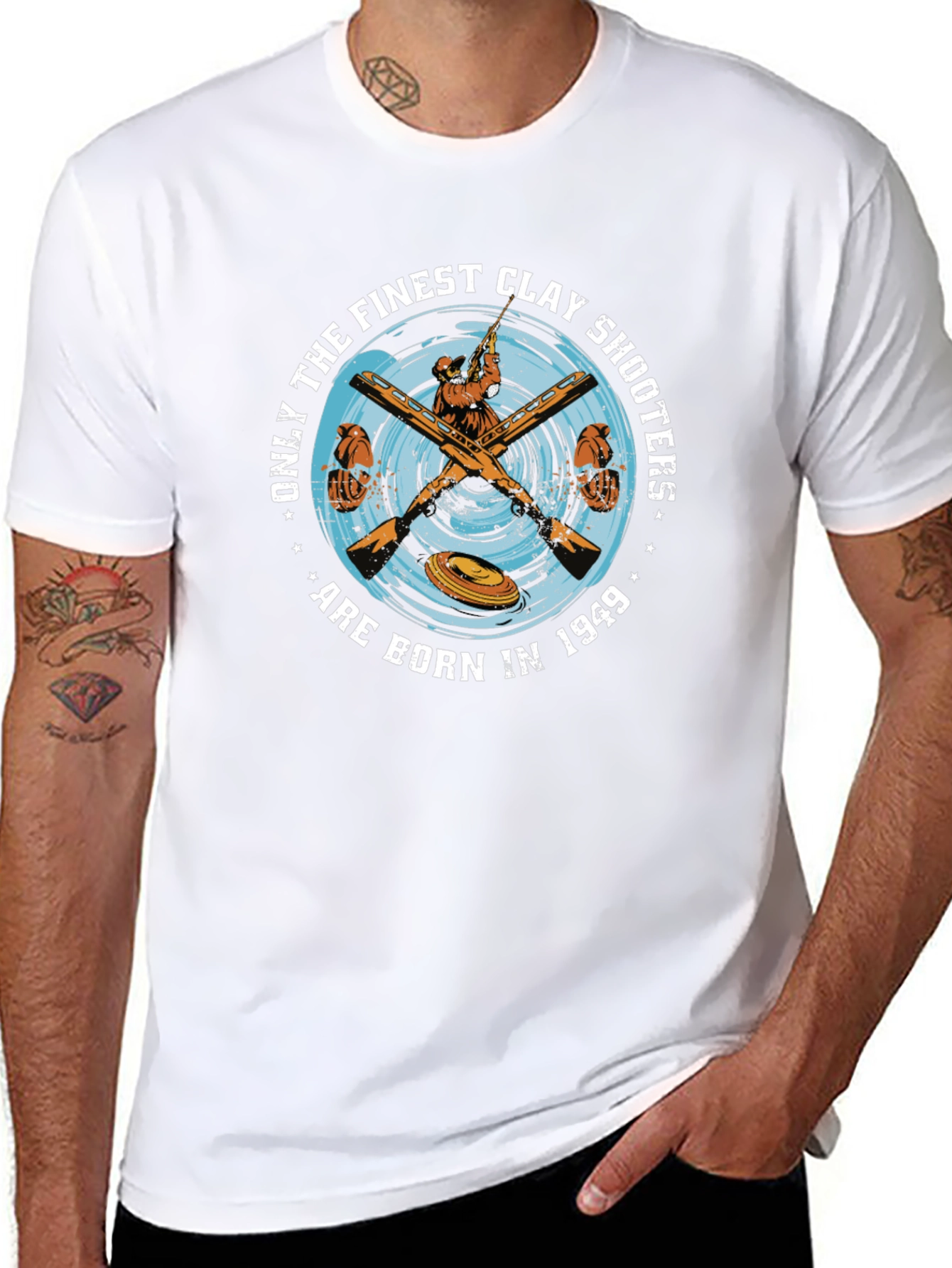Finest Clay Shooters Born in 1949 T-Shirt