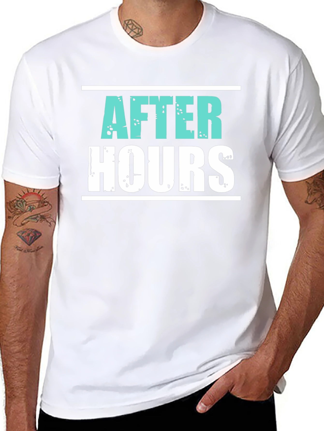 After Hours Graphic Tee - Stylish Casual Wear