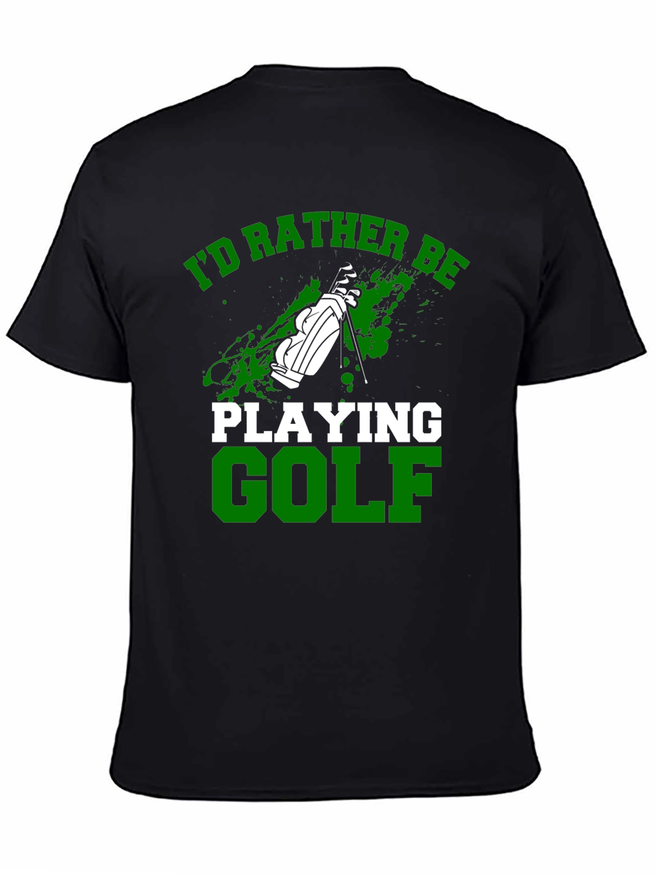 Id Rather Be Playing Golf T-Shirt