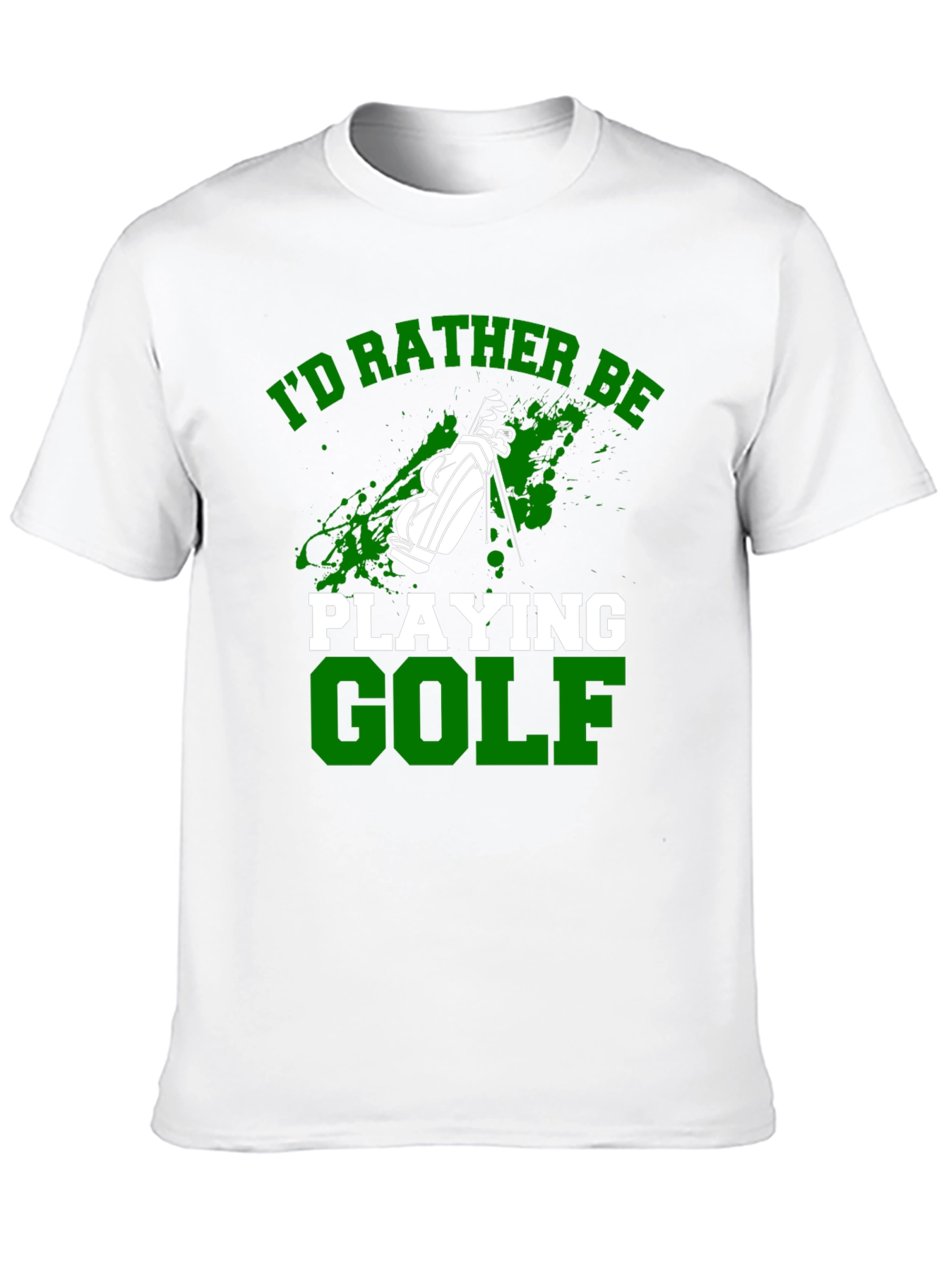 Id Rather Be Playing Golf T-Shirt