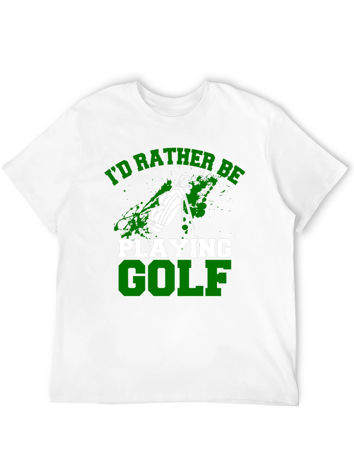Id Rather Be Playing Golf T-Shirt
