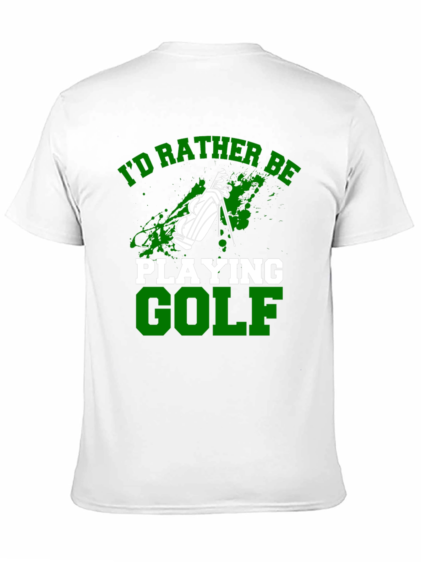 Id Rather Be Playing Golf T-Shirt
