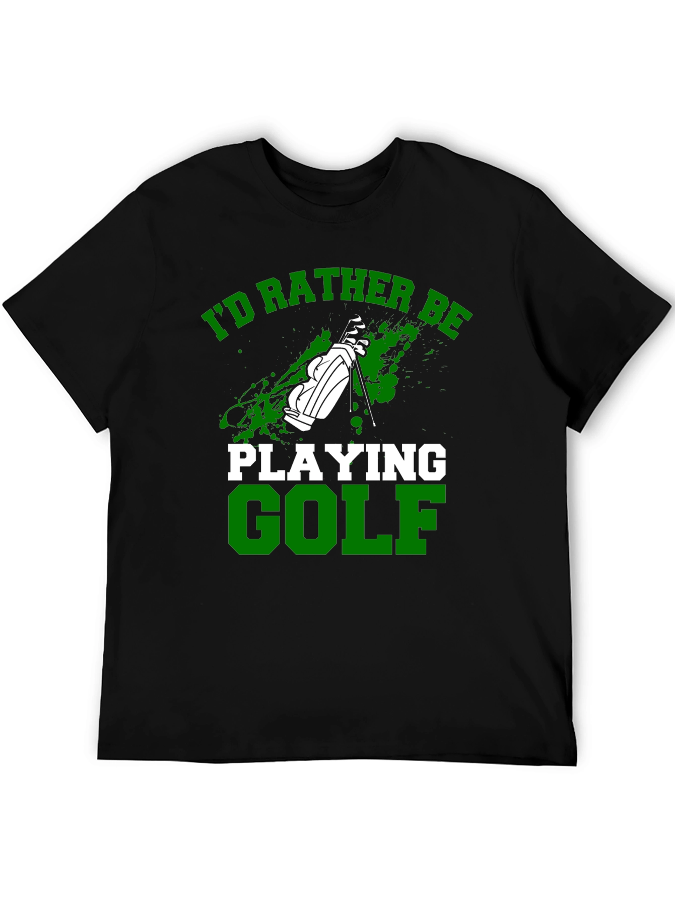 Id Rather Be Playing Golf T-Shirt