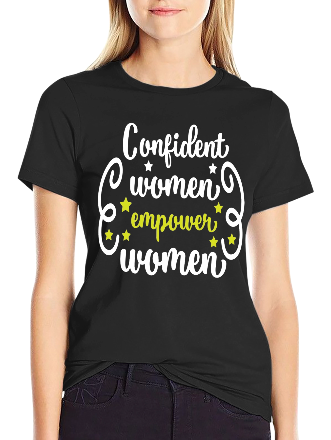 Confident Women Empower Women Graphic T-Shirt