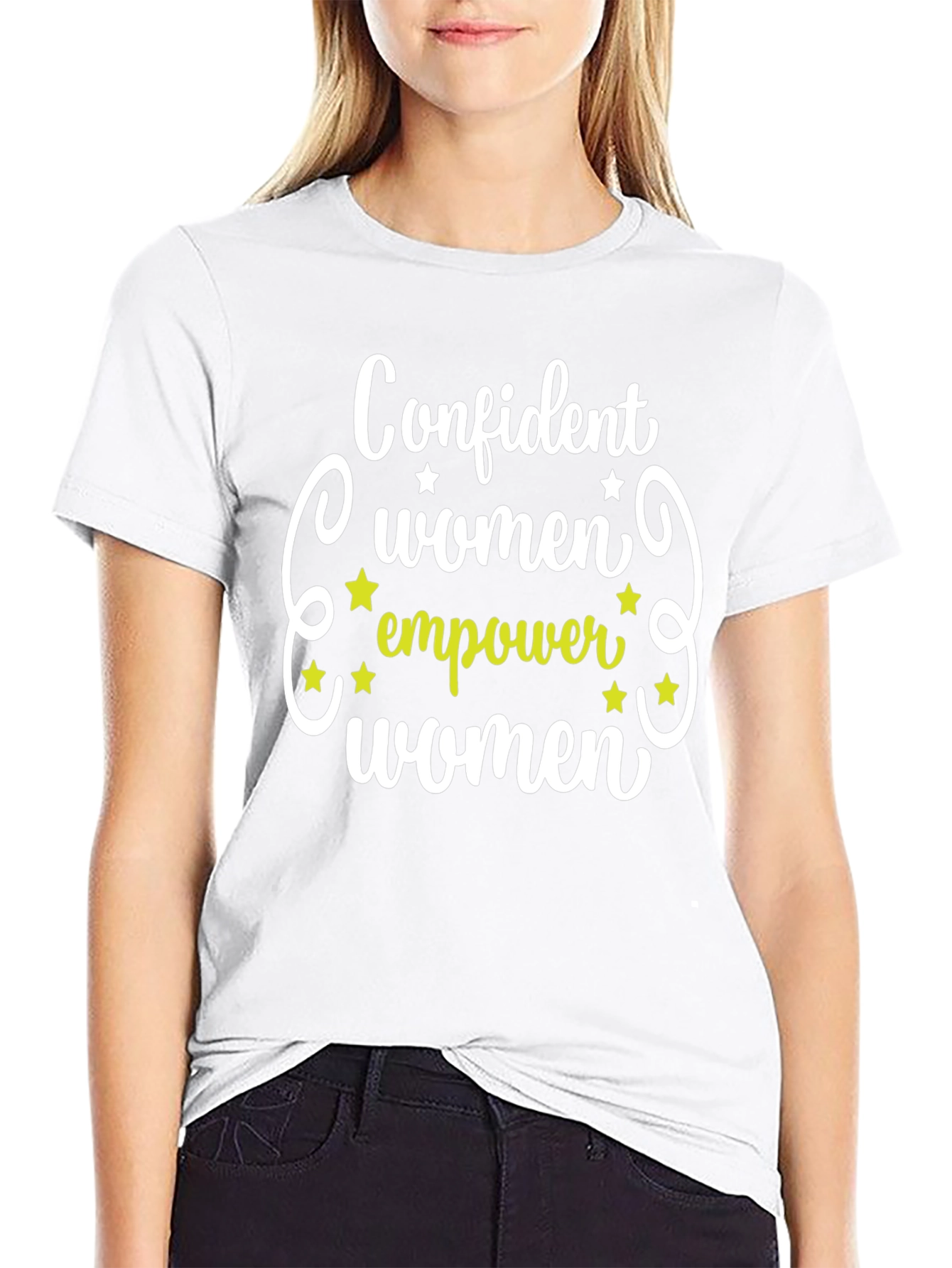 Confident Women Empower Women Graphic T-Shirt