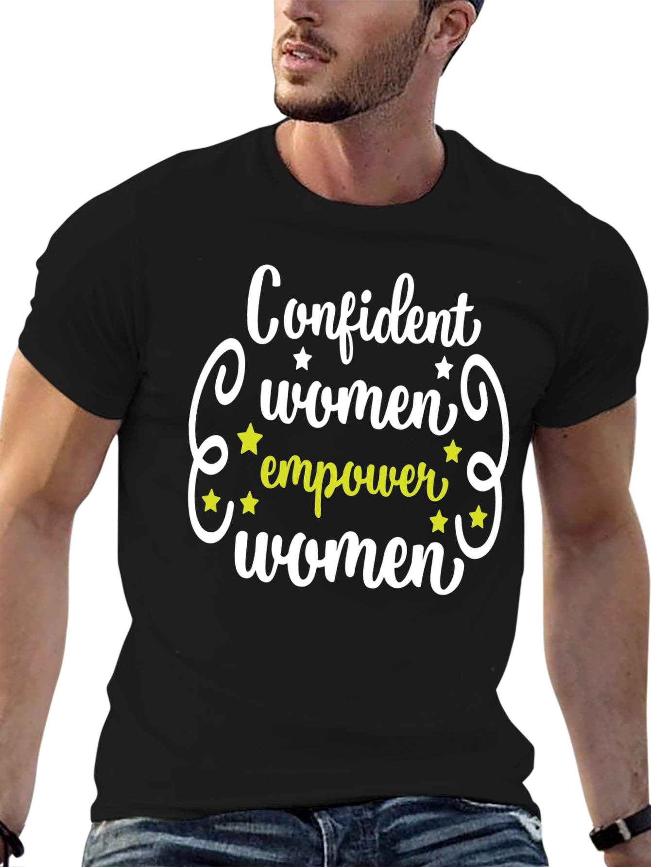 Confident Women Empower Women Graphic T-Shirt