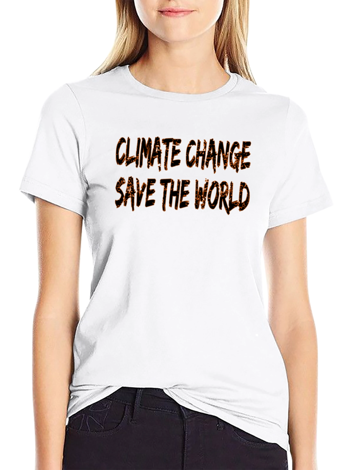 Climate Change Save the World Graphic Tee