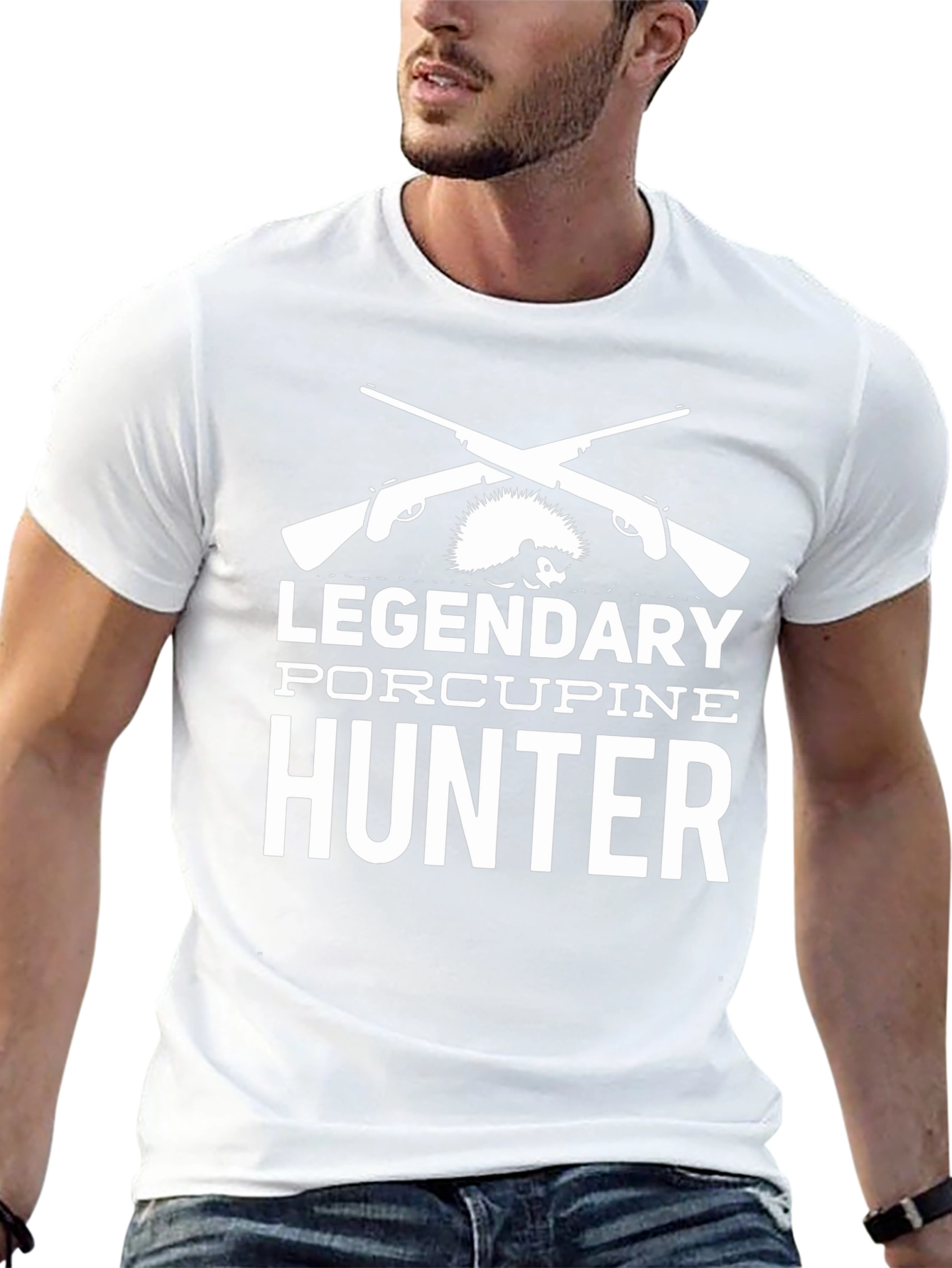 Legendary Porcupine Hunter Graphic Tee