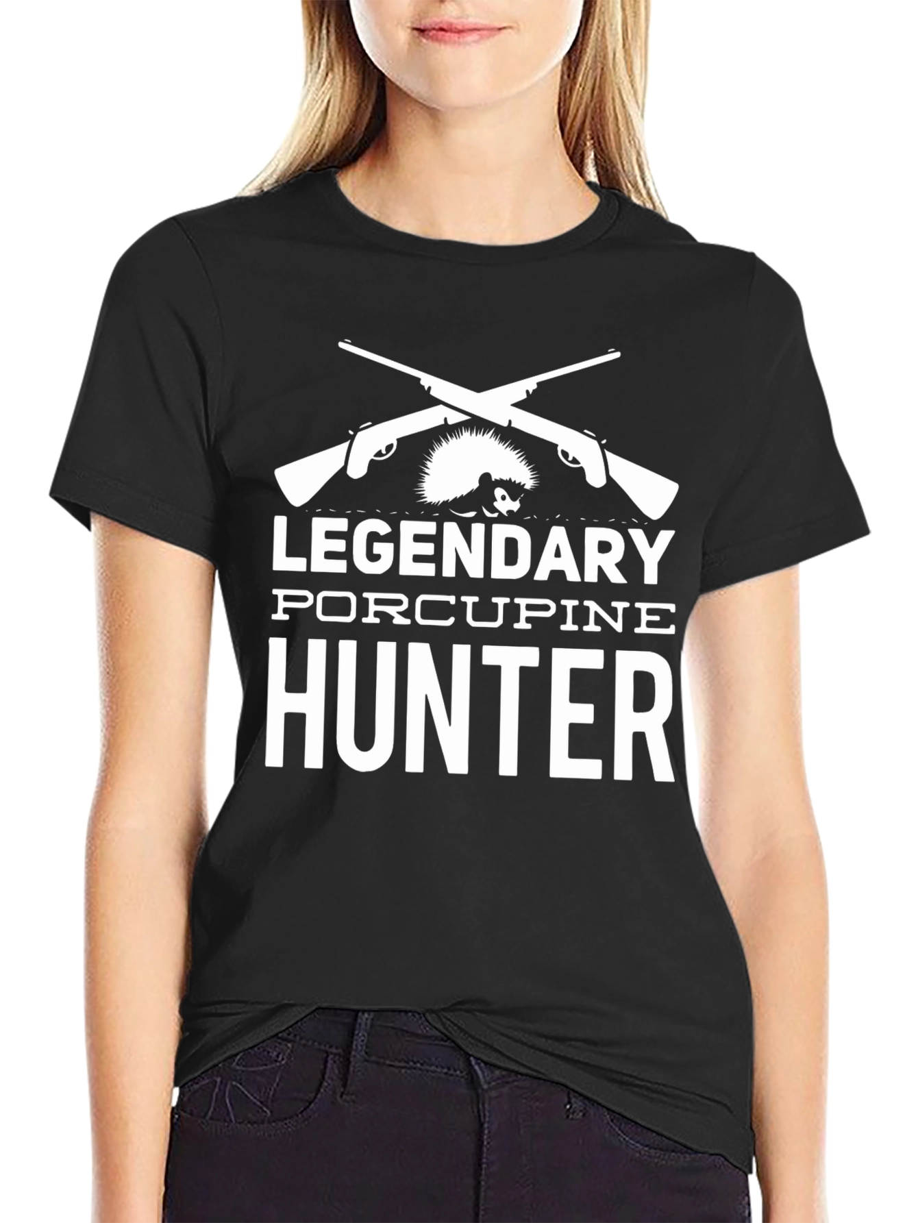 Legendary Porcupine Hunter Graphic Tee