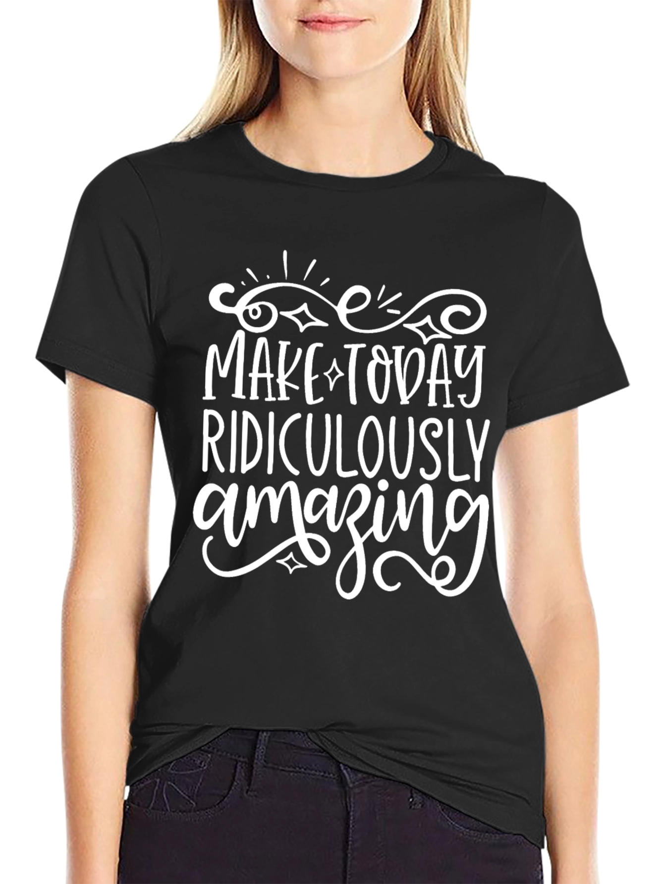 Ridiculously Amazing Black Graphic Tee