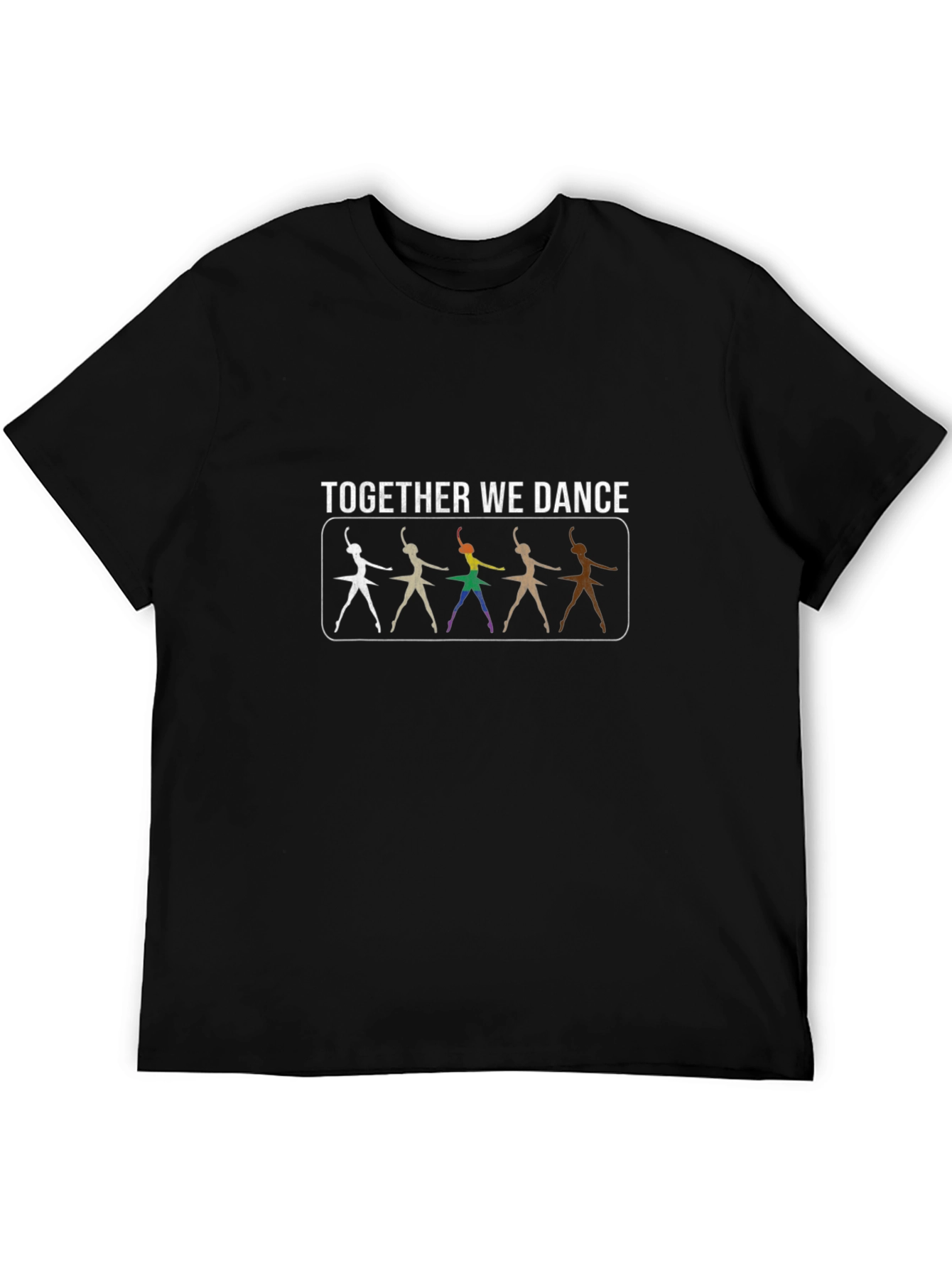 Together We Dance Black T-Shirt