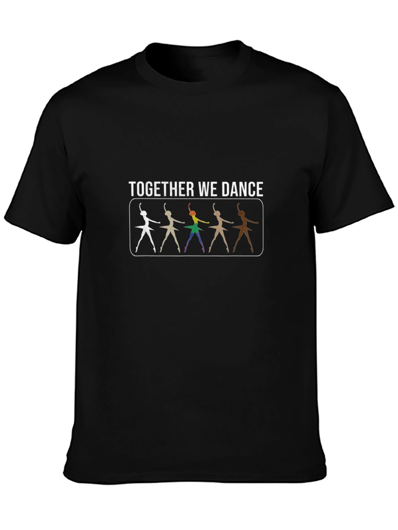 Together We Dance Black T-Shirt