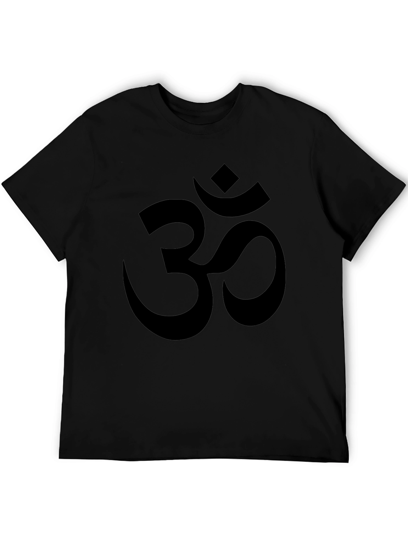 Om Symbol Black T-Shirt - Casual Comfort Tee