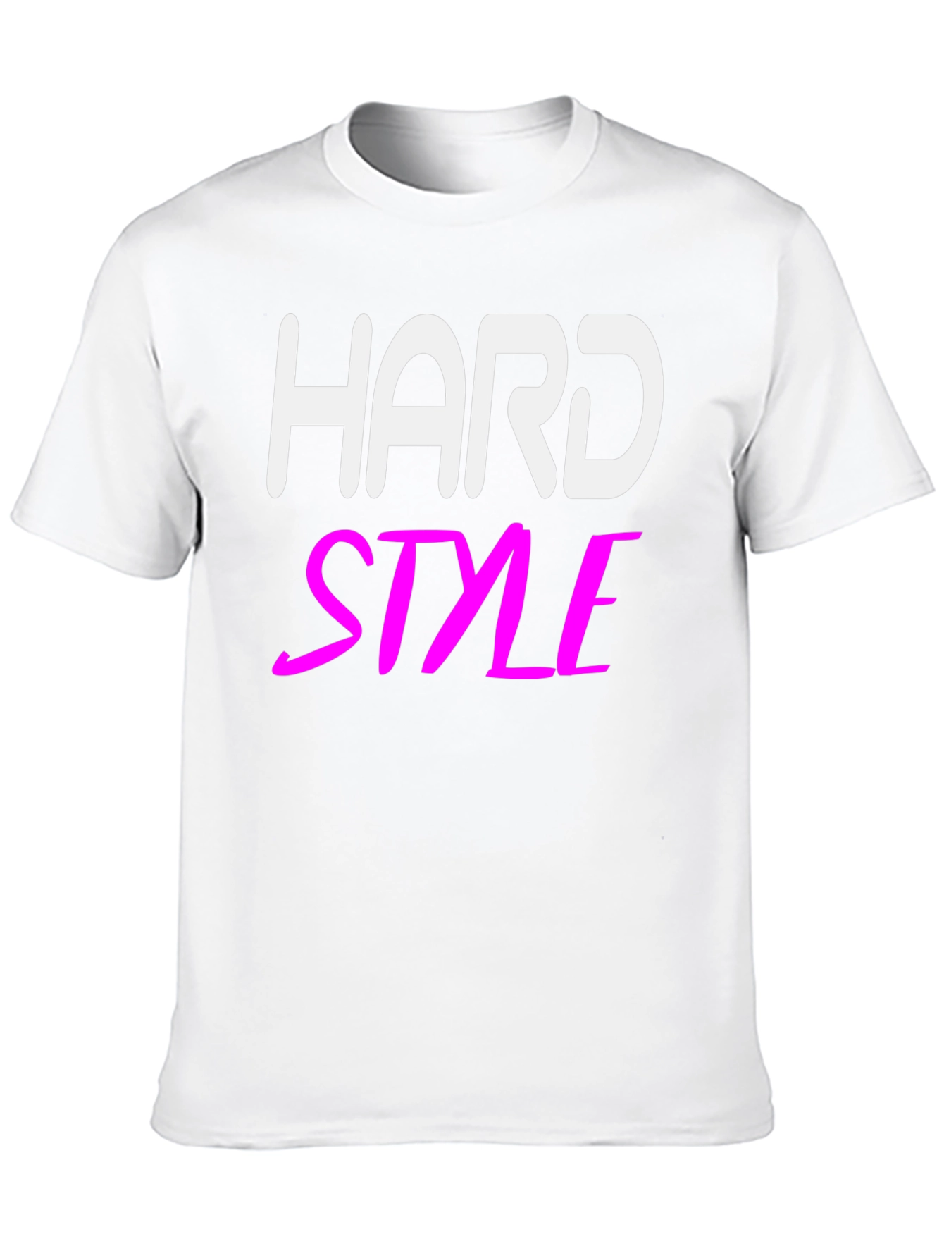 Hard Style Graphic Tee - Black Cotton T-Shirt