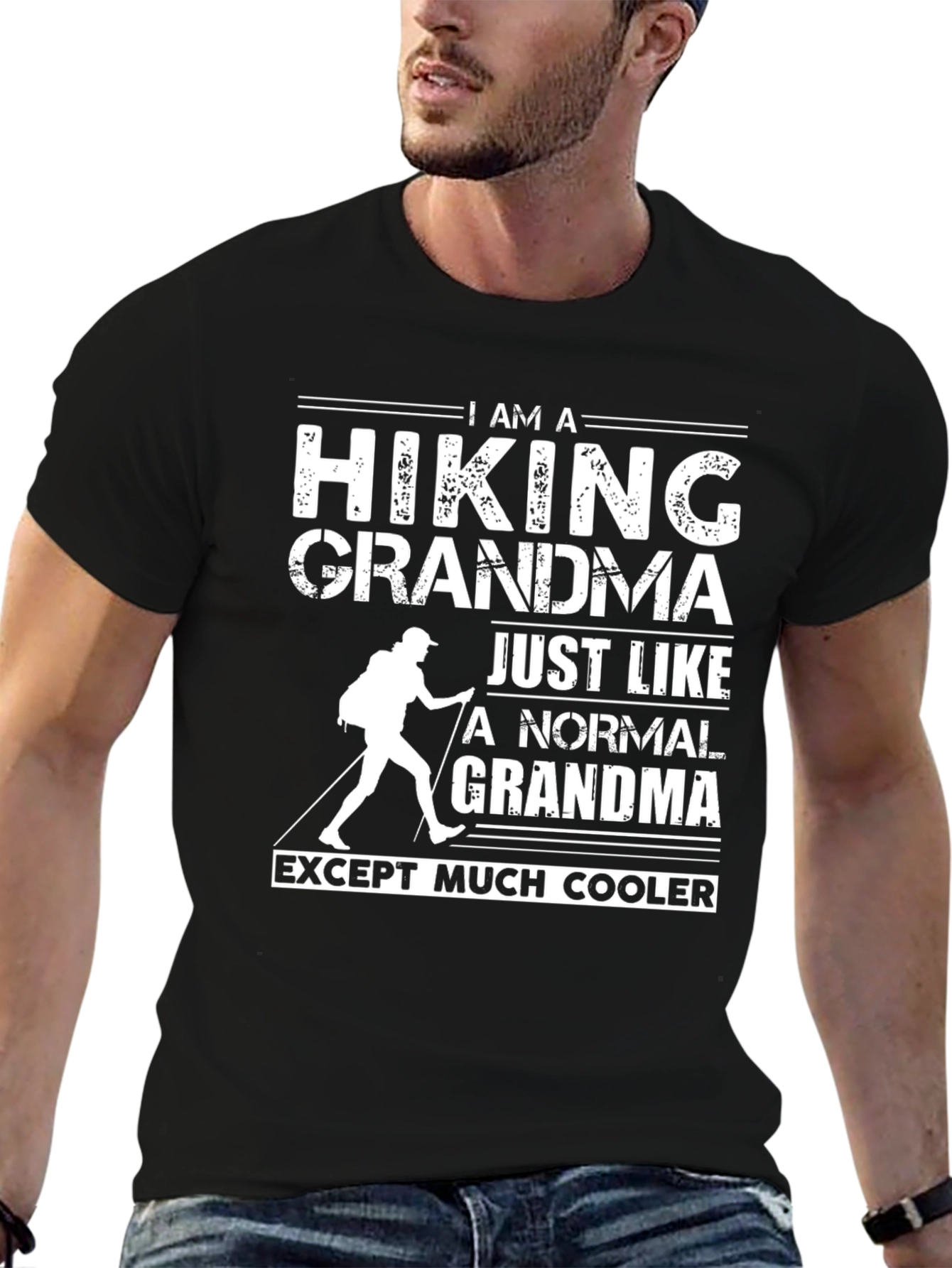 Hiking Grandma T-Shirt: Cooler Than Normal!