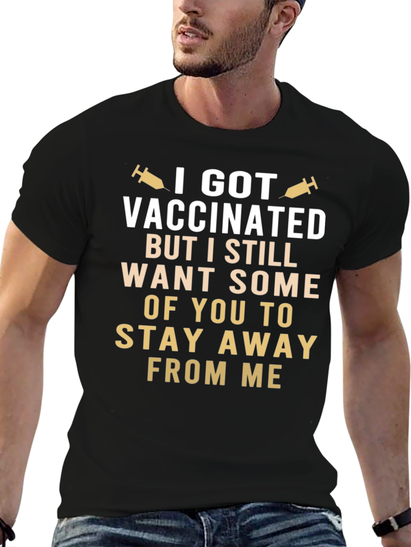 Funny Vaccinated Graphic Tee