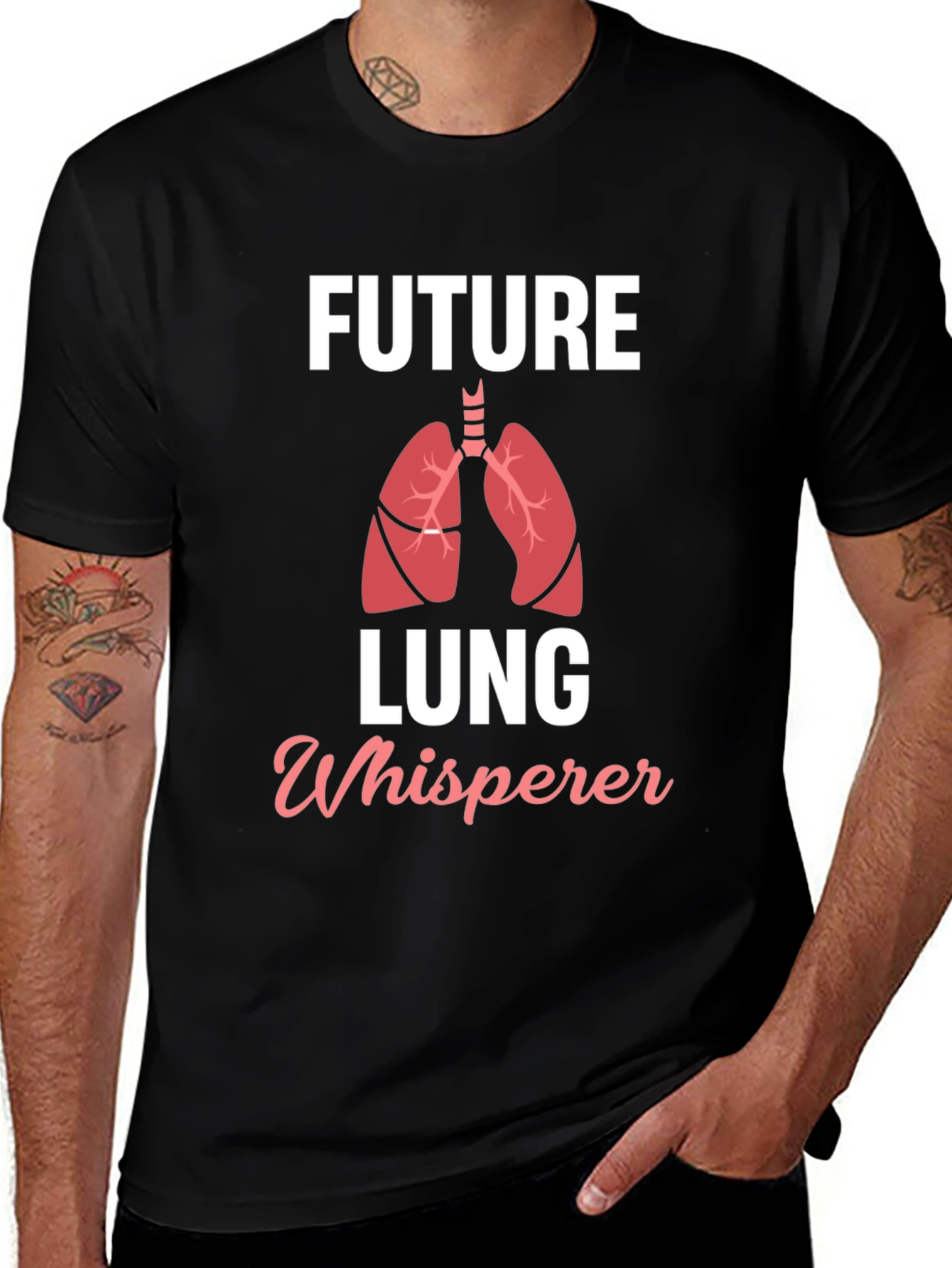 Future Lung Whisperer T-Shirt - Medical Humor