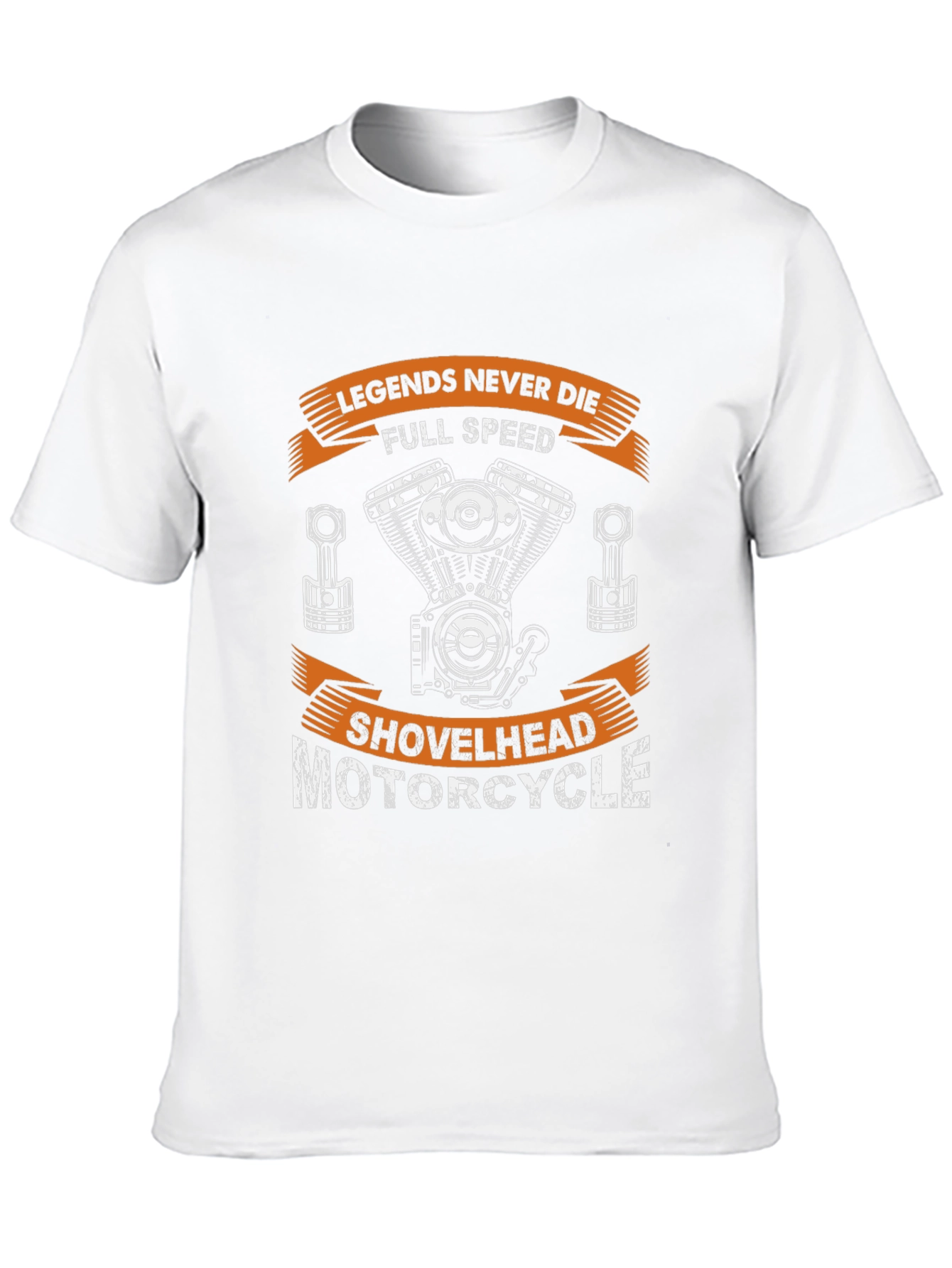 Legends Never Die Motorcycle Shovelhead T-Shirt