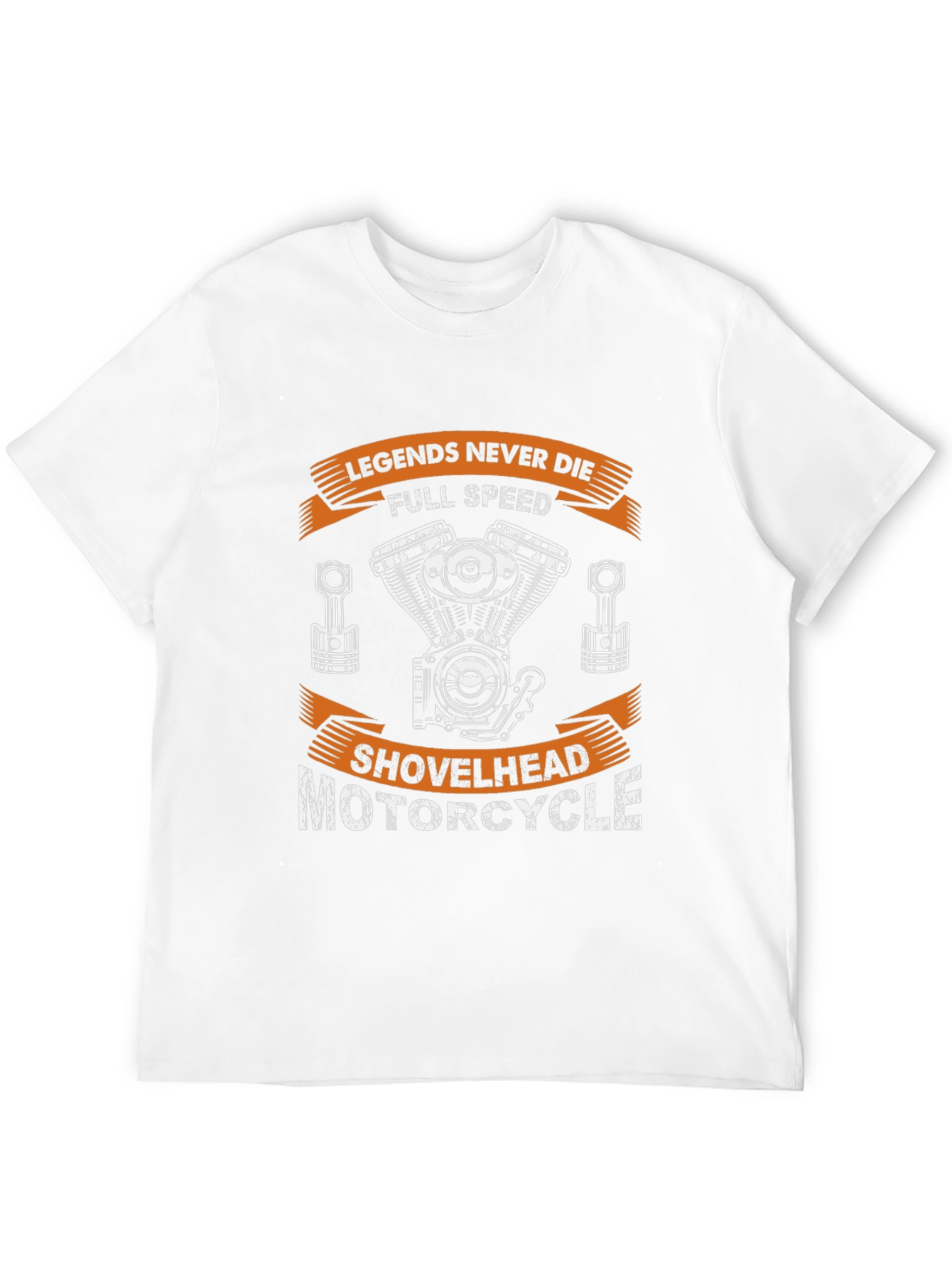 Legends Never Die Motorcycle Shovelhead T-Shirt