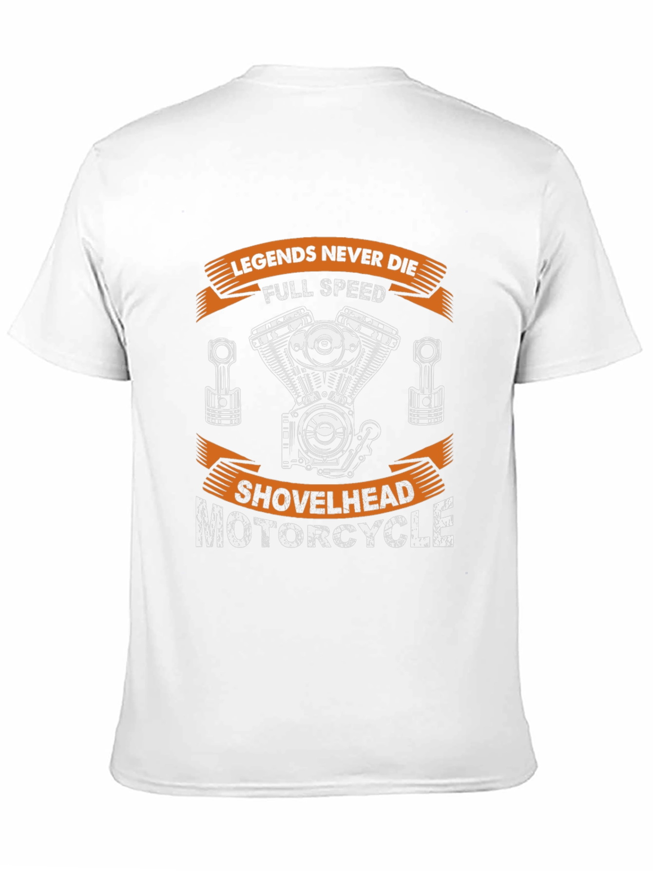 Legends Never Die Motorcycle Shovelhead T-Shirt