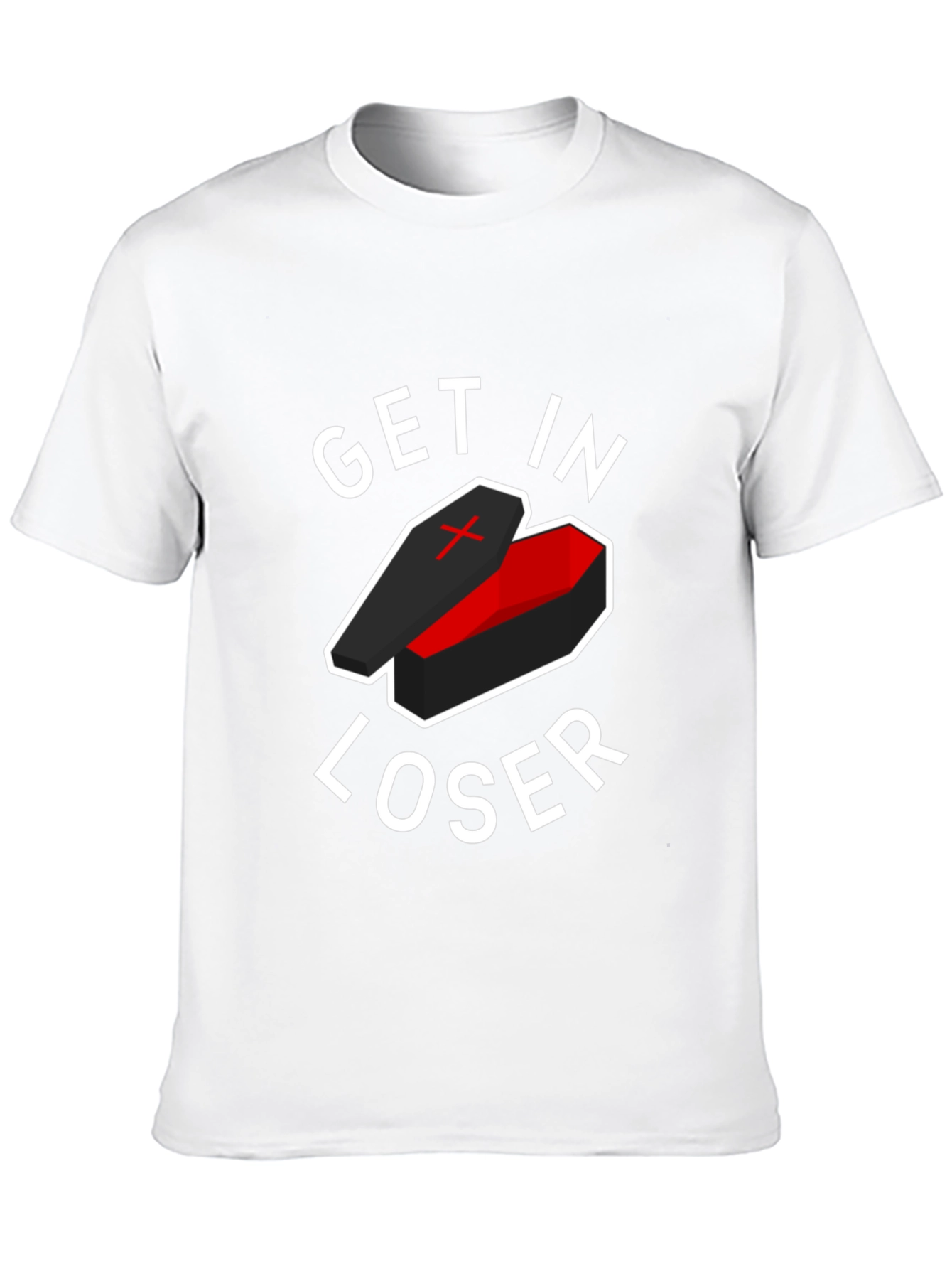 Get In Loser Coffin T-Shirt