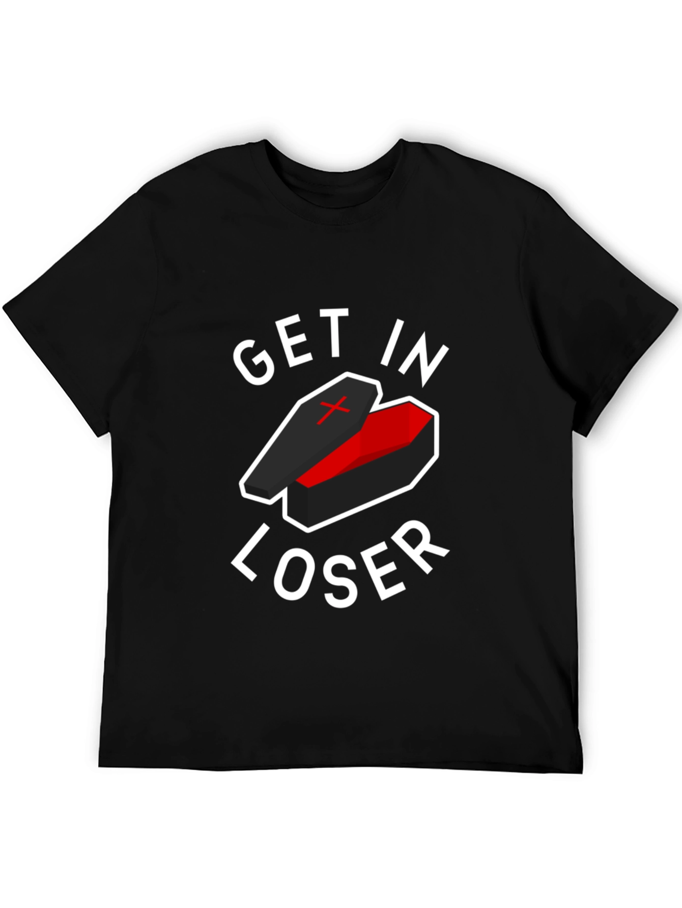 Get In Loser Coffin T-Shirt