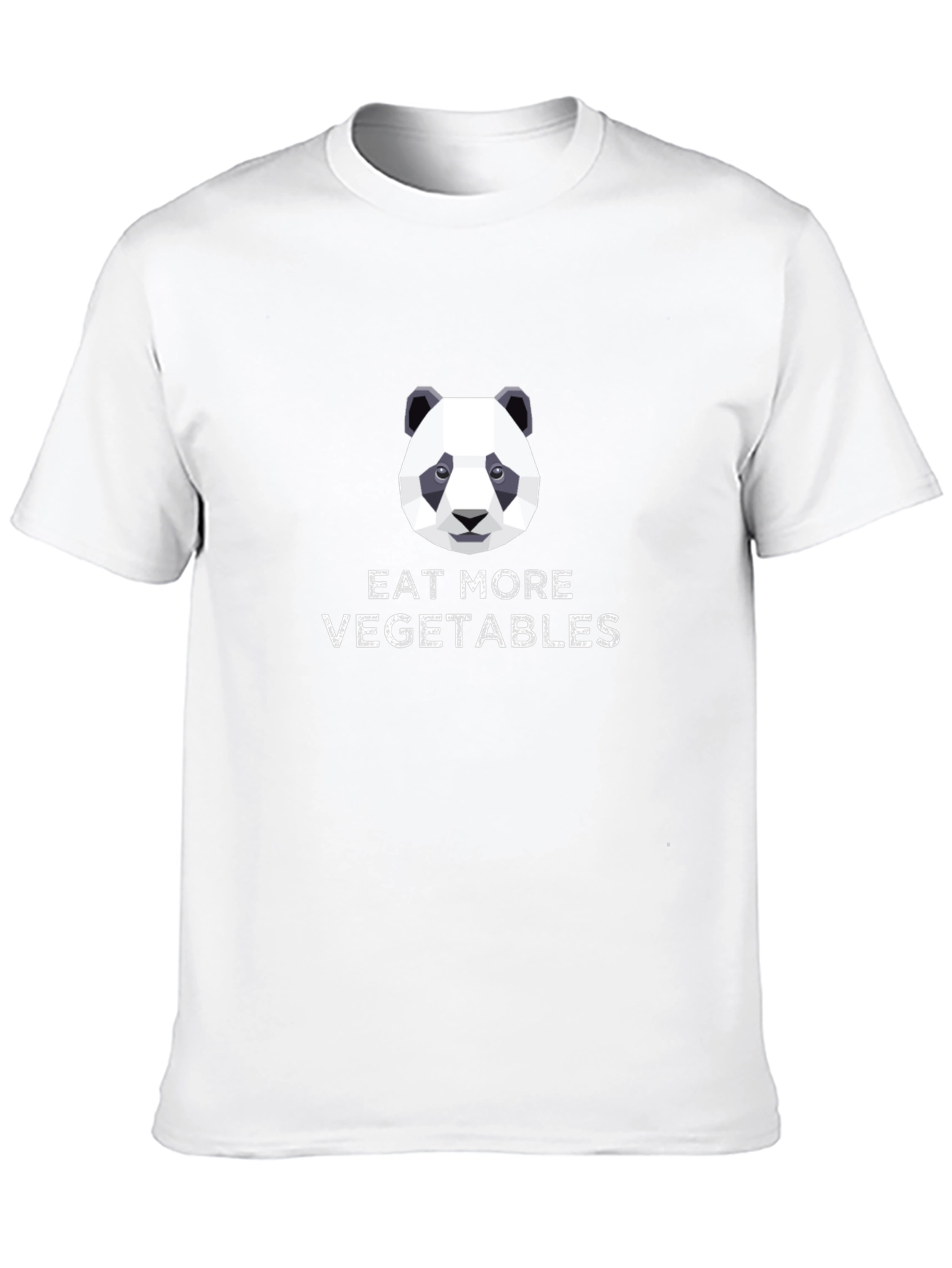 Eat More Vegetables Panda T-Shirt
