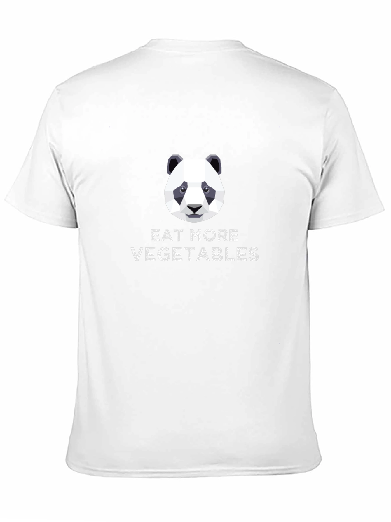 Eat More Vegetables Panda T-Shirt