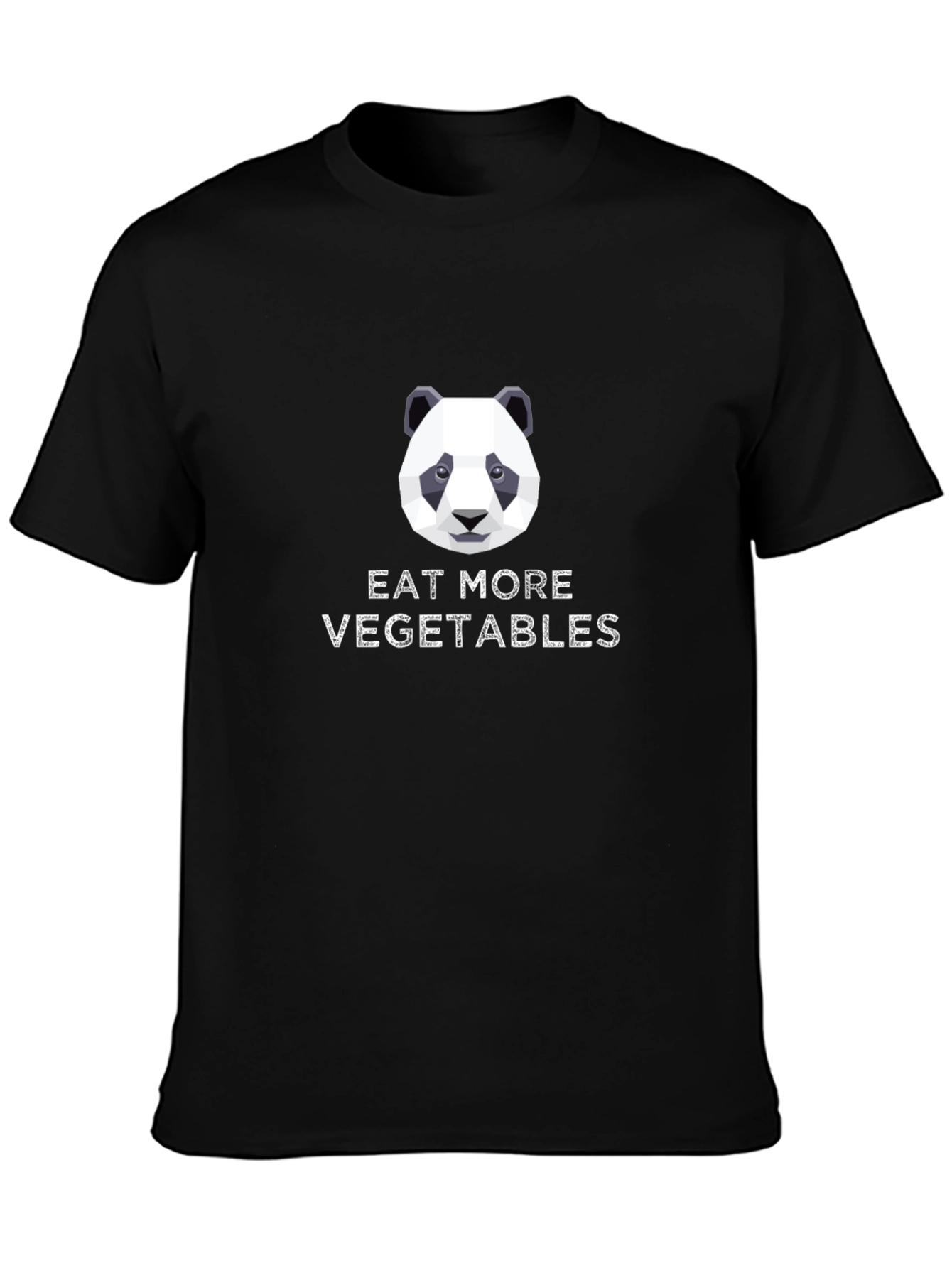 Eat More Vegetables Panda T-Shirt