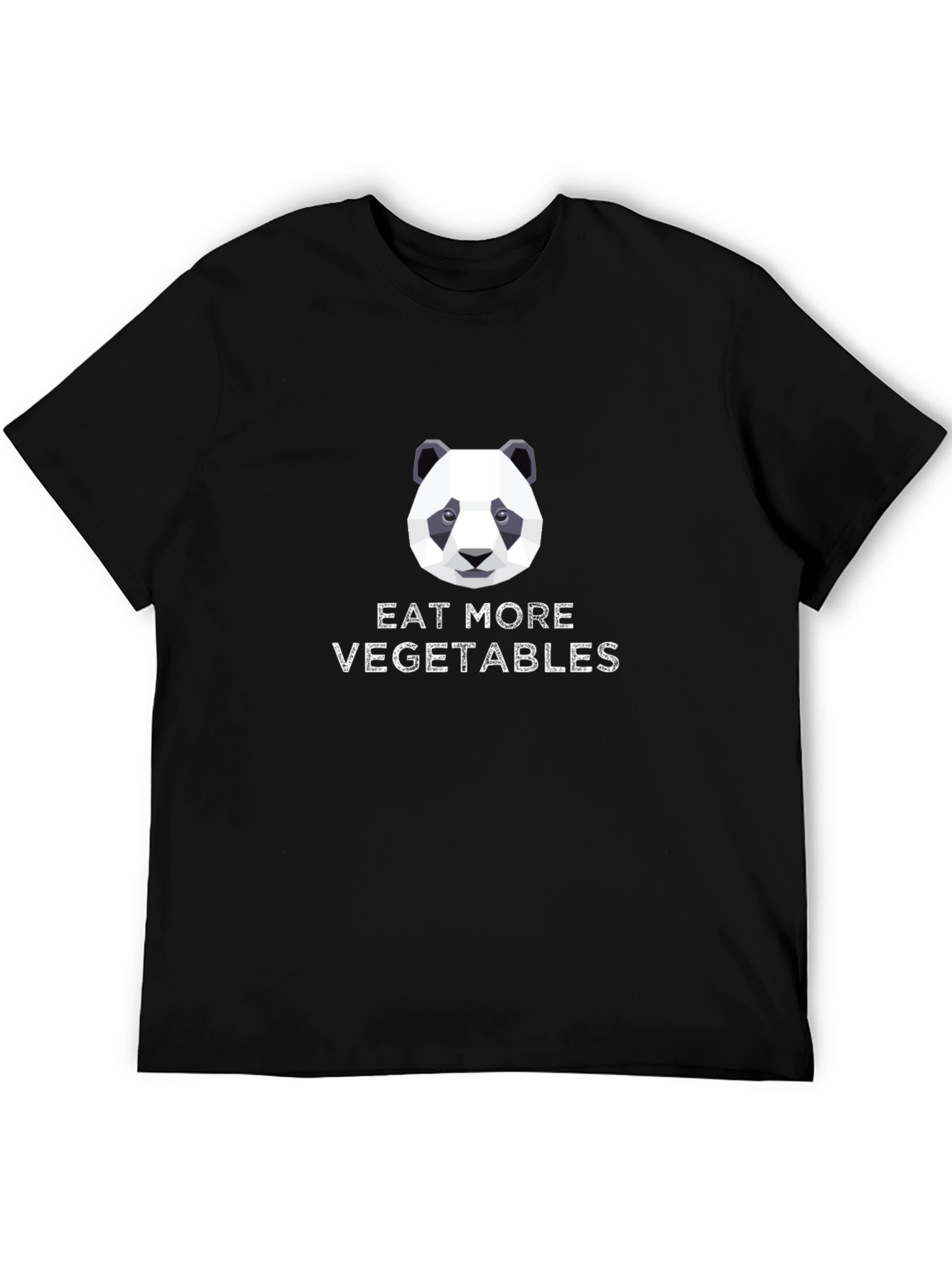 Eat More Vegetables Panda T-Shirt