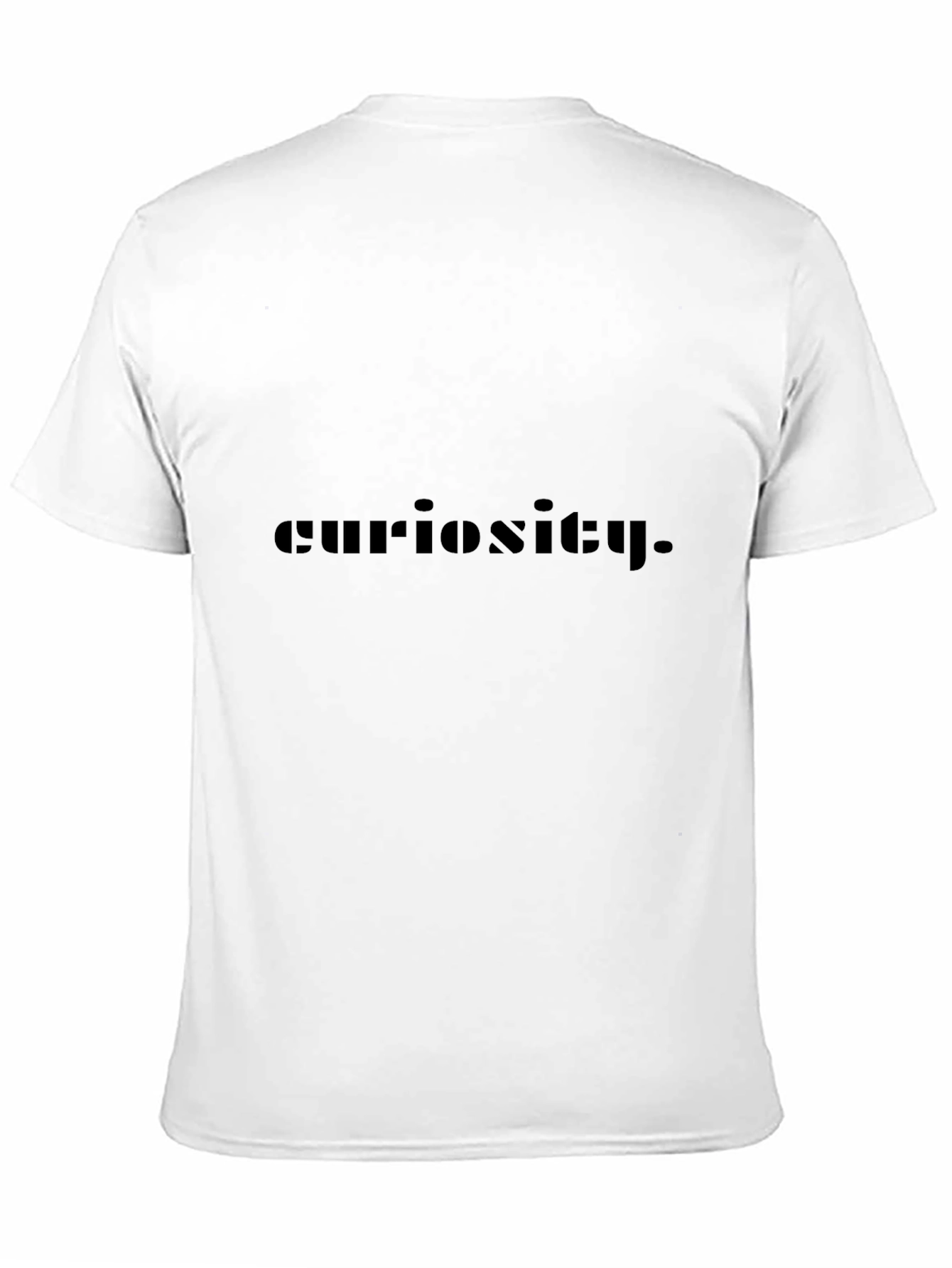 Curiosity Graphic Tee - Mens Black T-Shirt