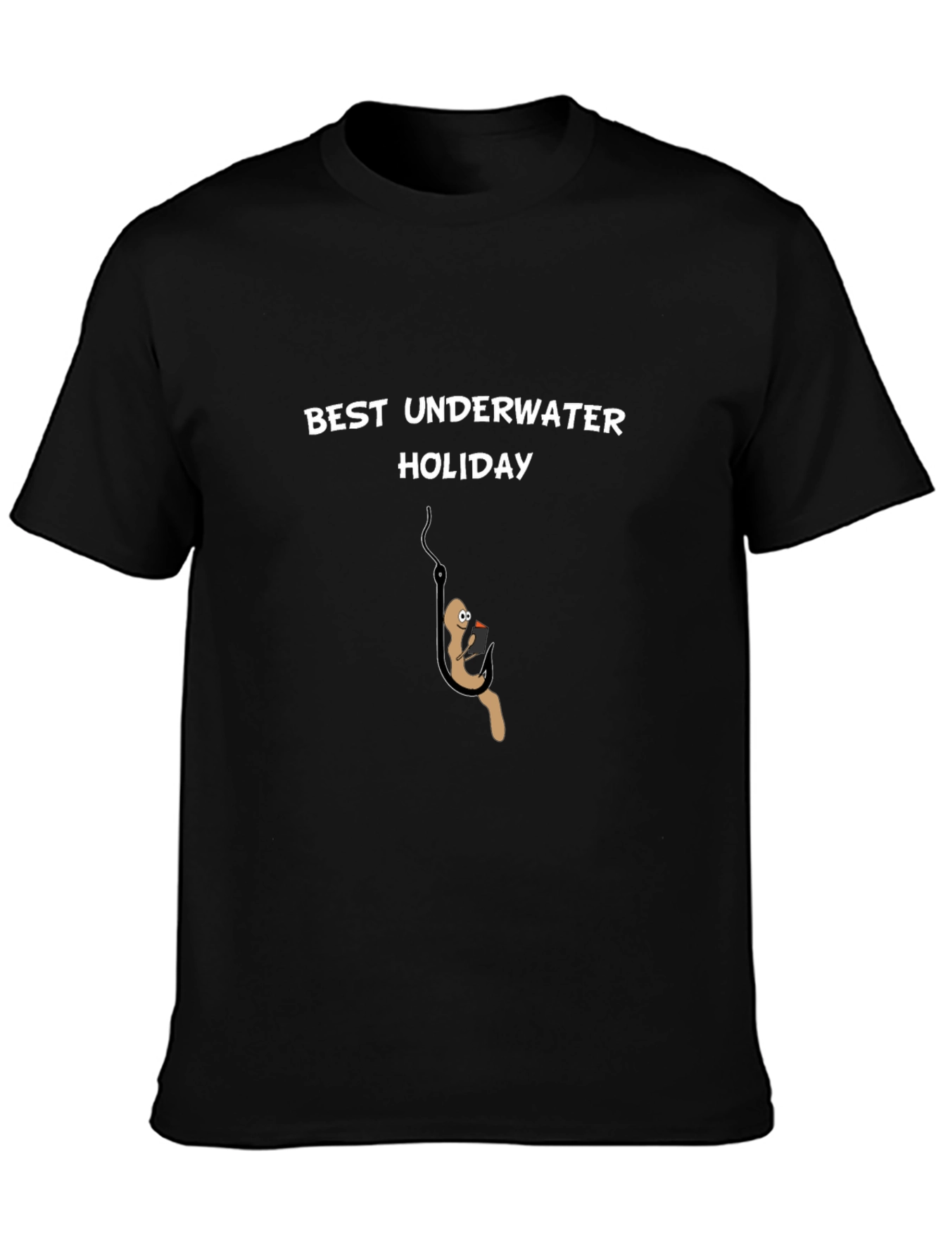 Best Underwater Holiday T-Shirt - Funny Fishing Tee