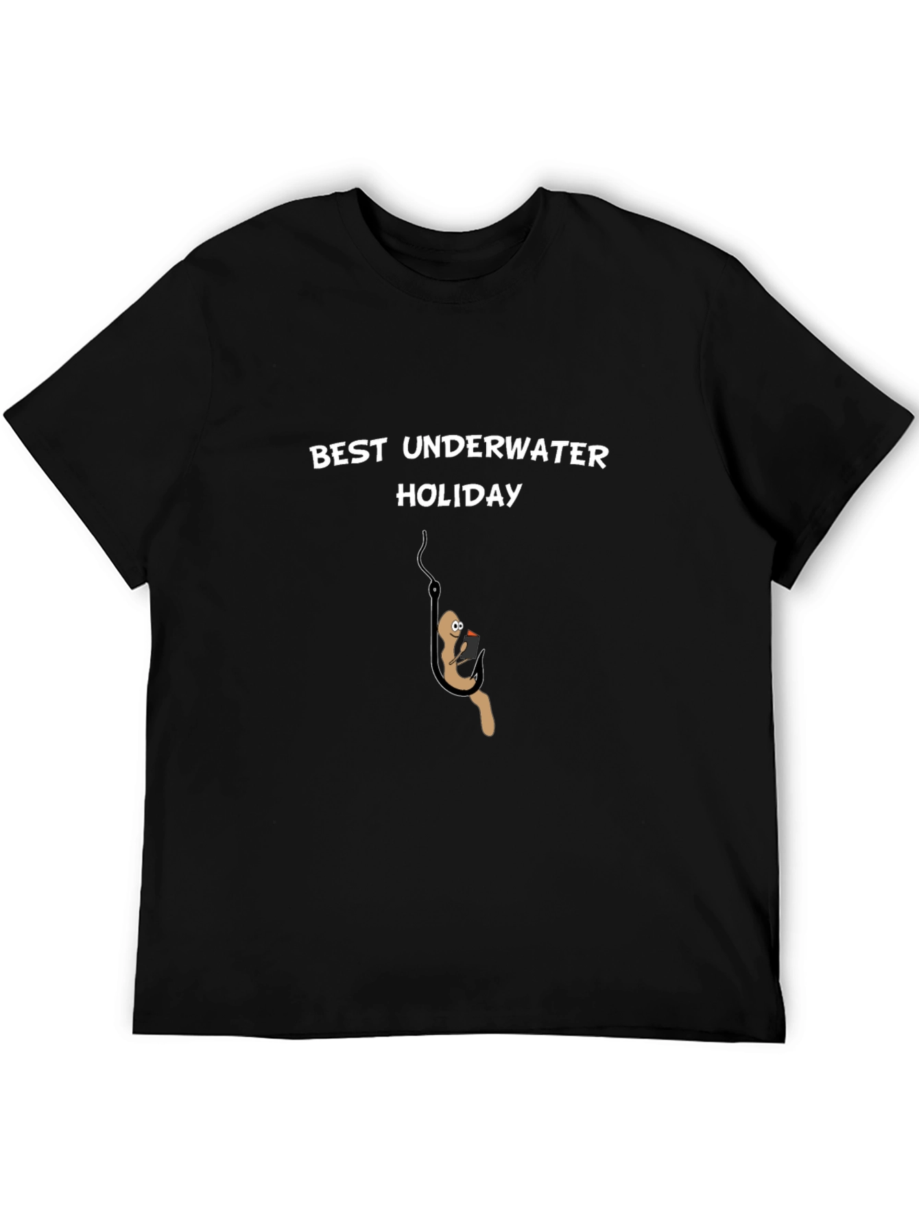 Best Underwater Holiday T-Shirt - Funny Fishing Tee