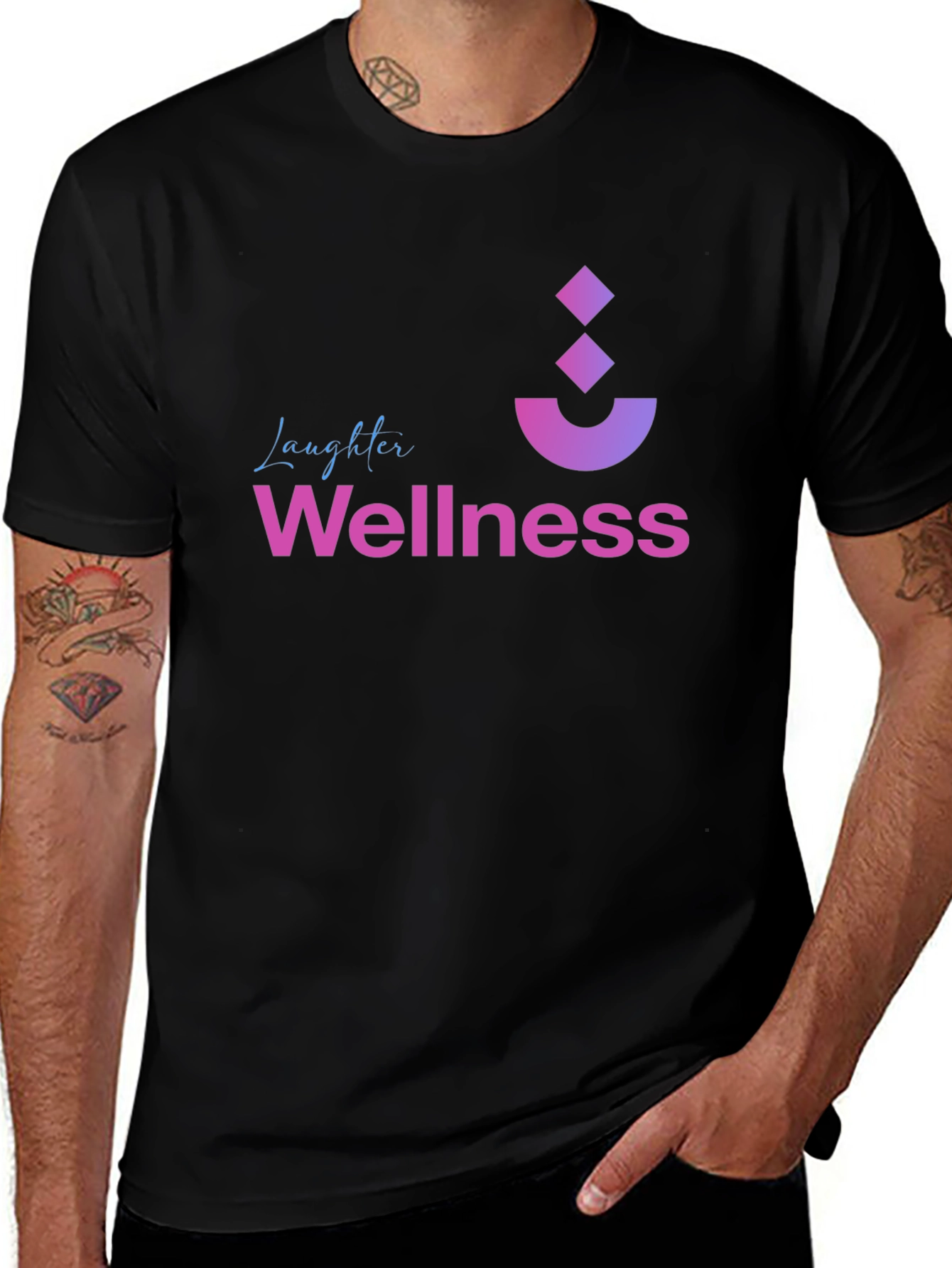 Laughter Wellness T-Shirt: Modern Comfort