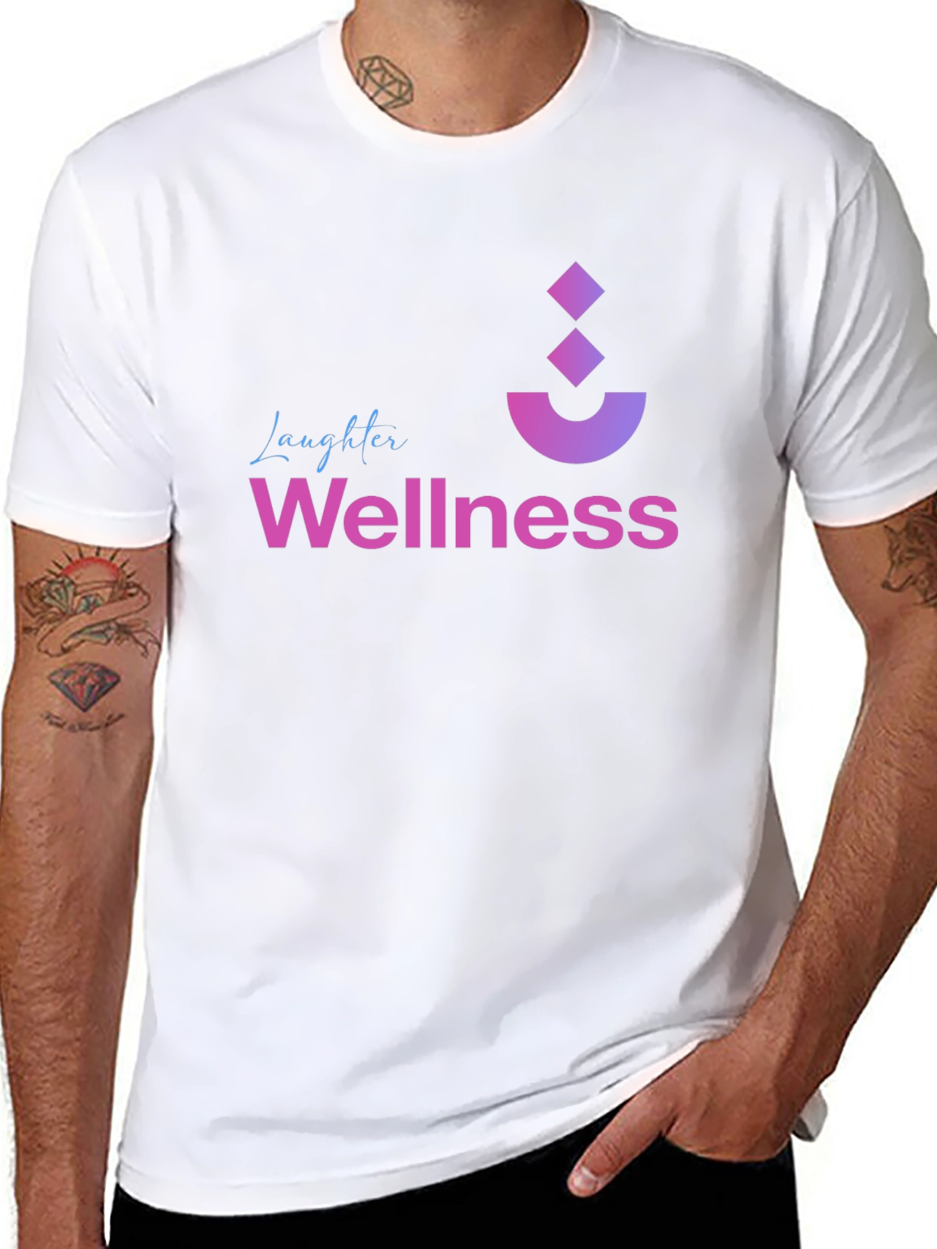 Laughter Wellness T-Shirt: Modern Comfort