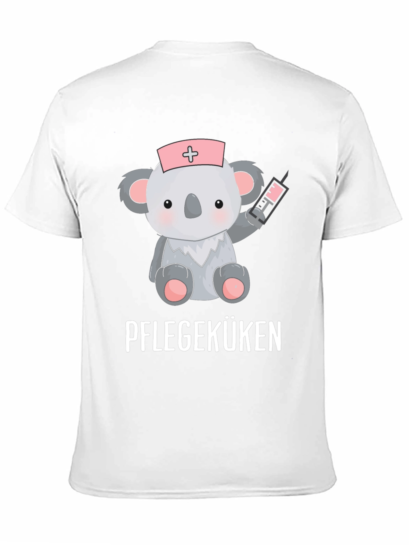 Cute Koala Nurse T-Shirt - Pflegeküken Design
