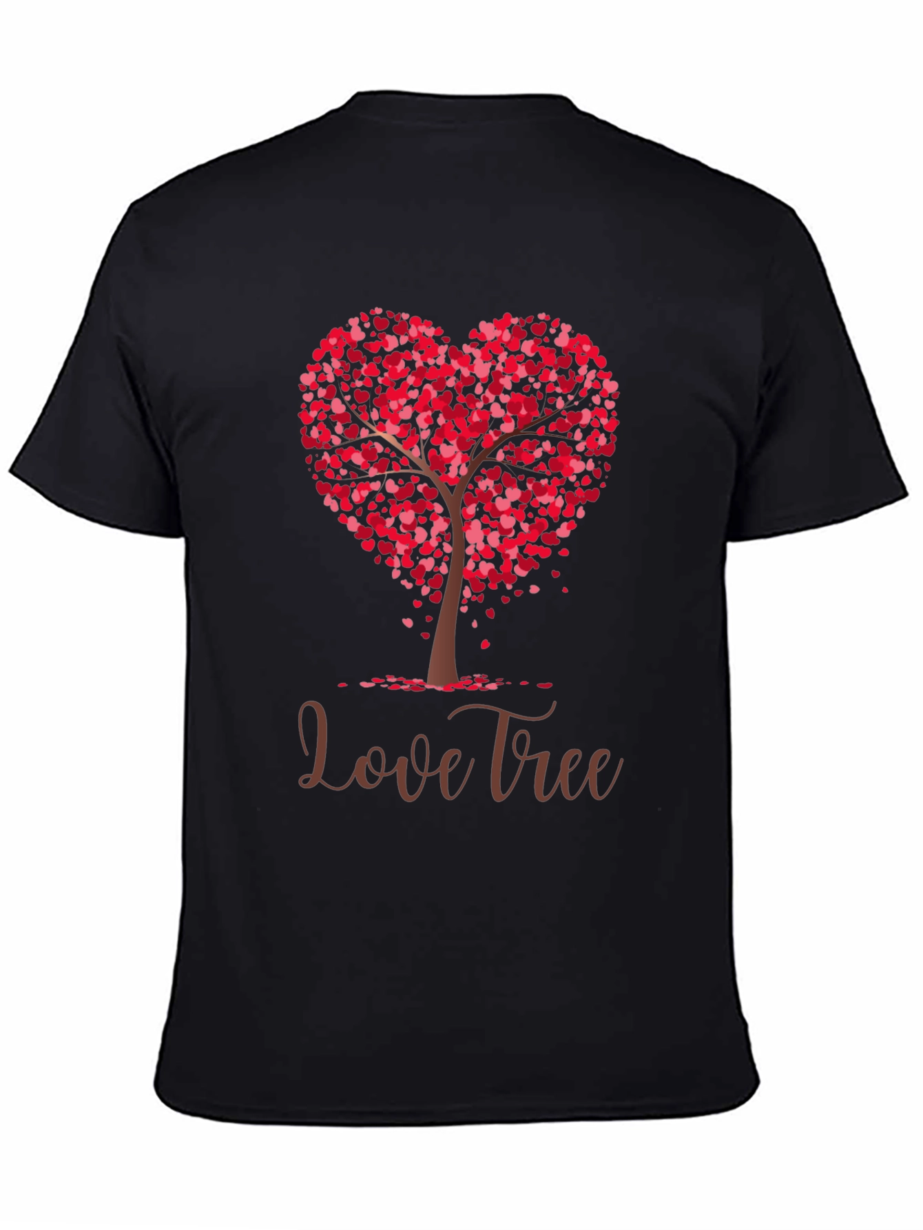 Love Tree Graphic Tee - Heart Design