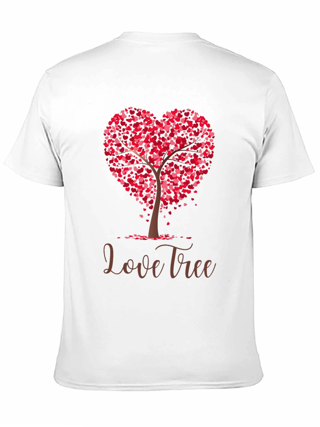 Love Tree Graphic Tee - Heart Design