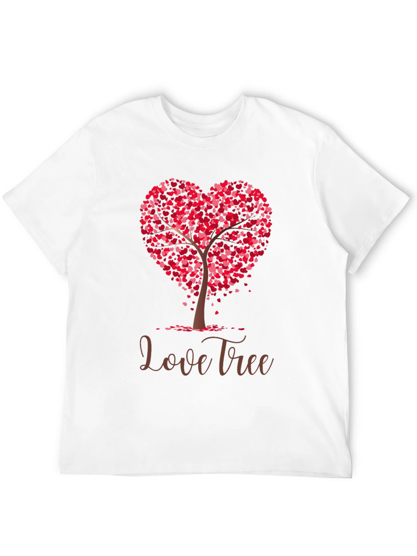 Love Tree Graphic Tee - Heart Design