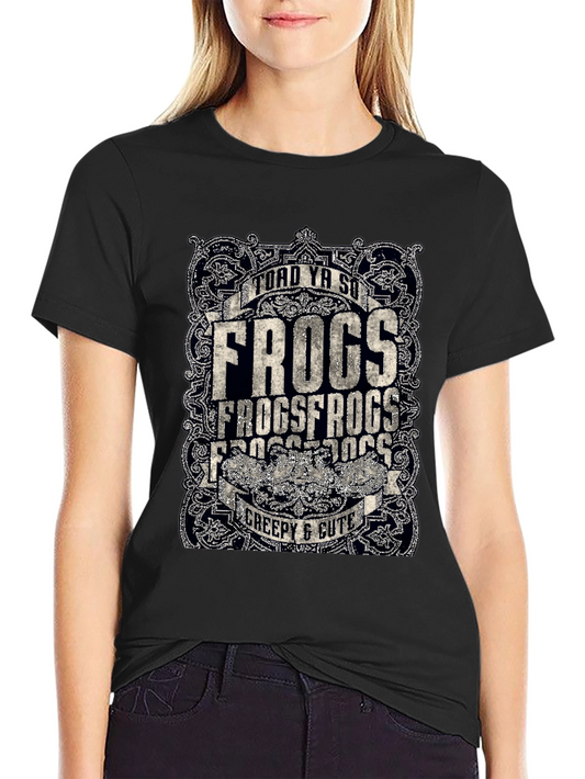 Toad Ya So Frogs Graphic T-Shirt - Creepy & Cute