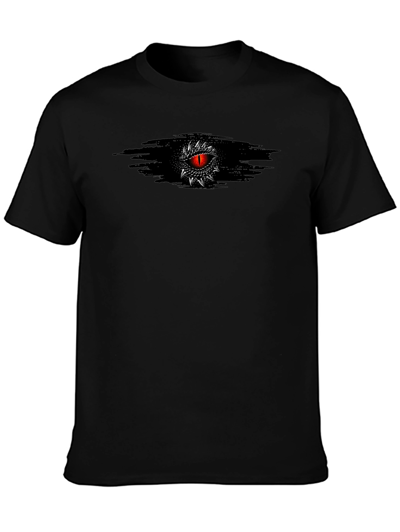 Dragon Eye Graphic Tee - Mens Black T-Shirt