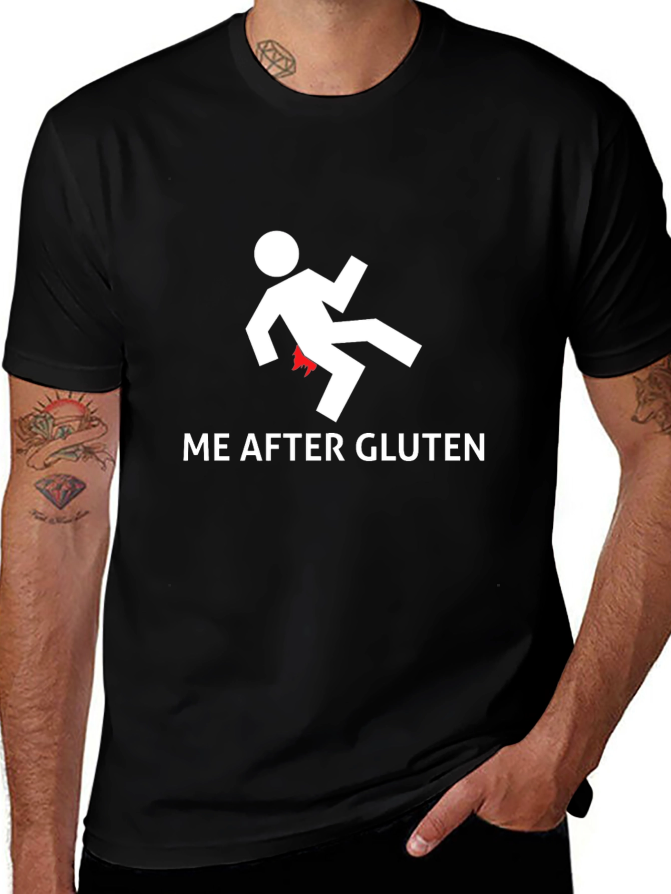 Funny Me After Gluten Graphic Tee