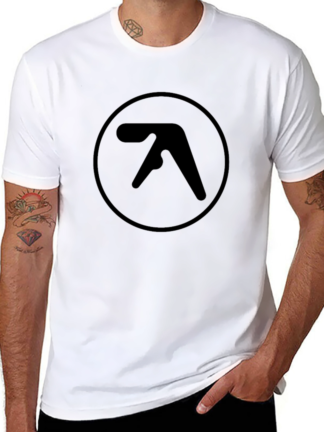 Aphex Twin Logo Black T-Shirt - Iconic Style